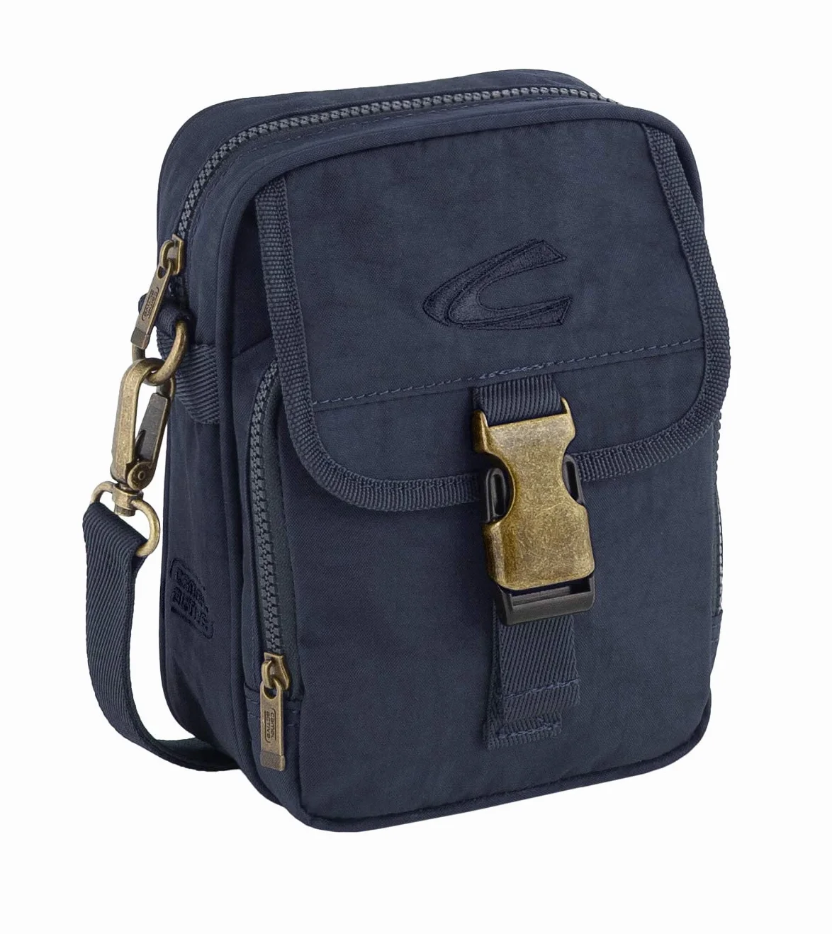 camel active Journey plecak męski, ciemnoniebieski, 16x8x21,5, 000381