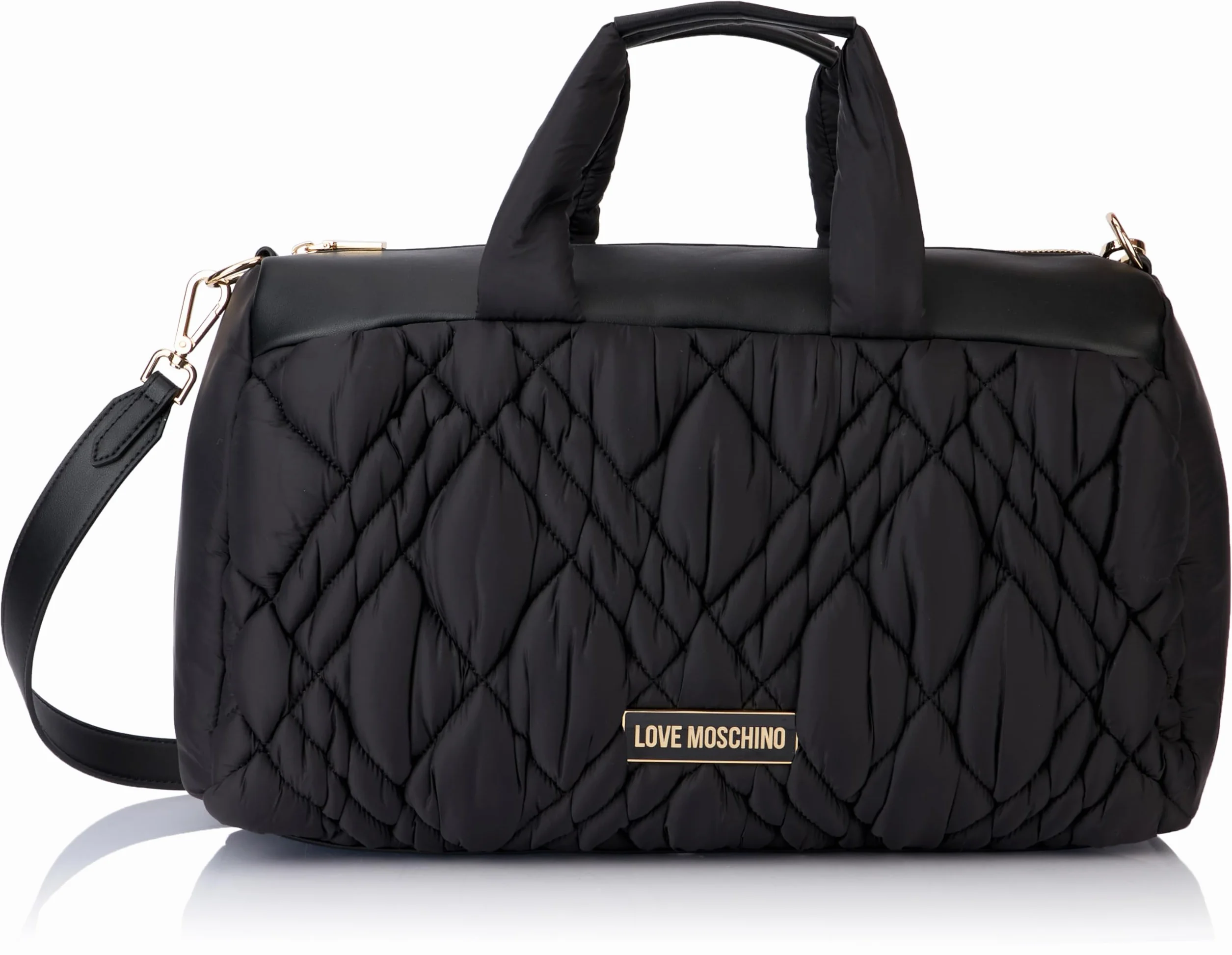 Love Moschino JC4164PP1LLR100A, Torba Ręczna Damska, Czarny, Unikalne, Czarny, Taglia unica