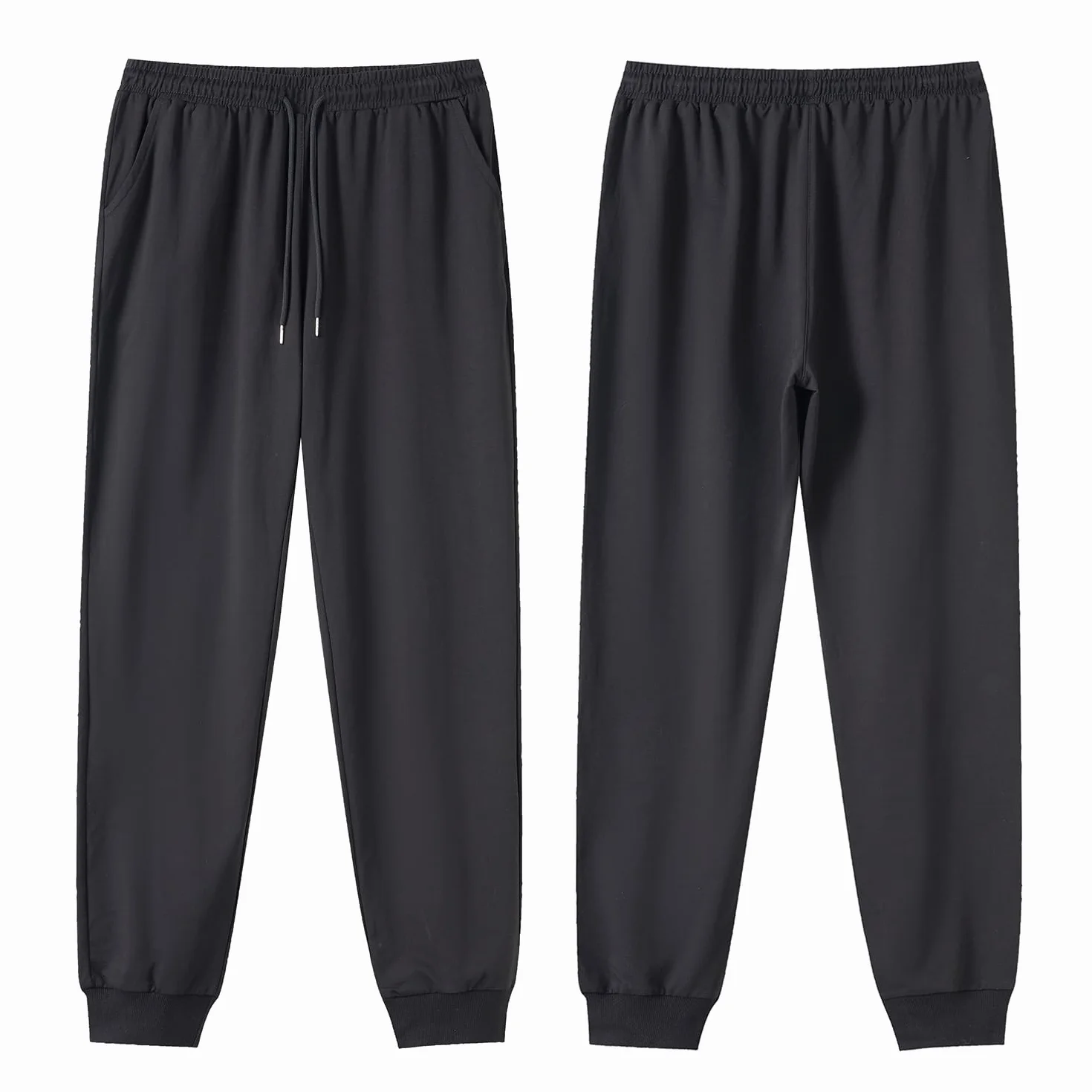 Spodnie do Joggingu Męskie Bawełniane Spodnie Sportowe Spodnie Treningowe Spodnie do Biegania Długie Spodnie Rekreacyjn z Kieszeniami dres Treningowy