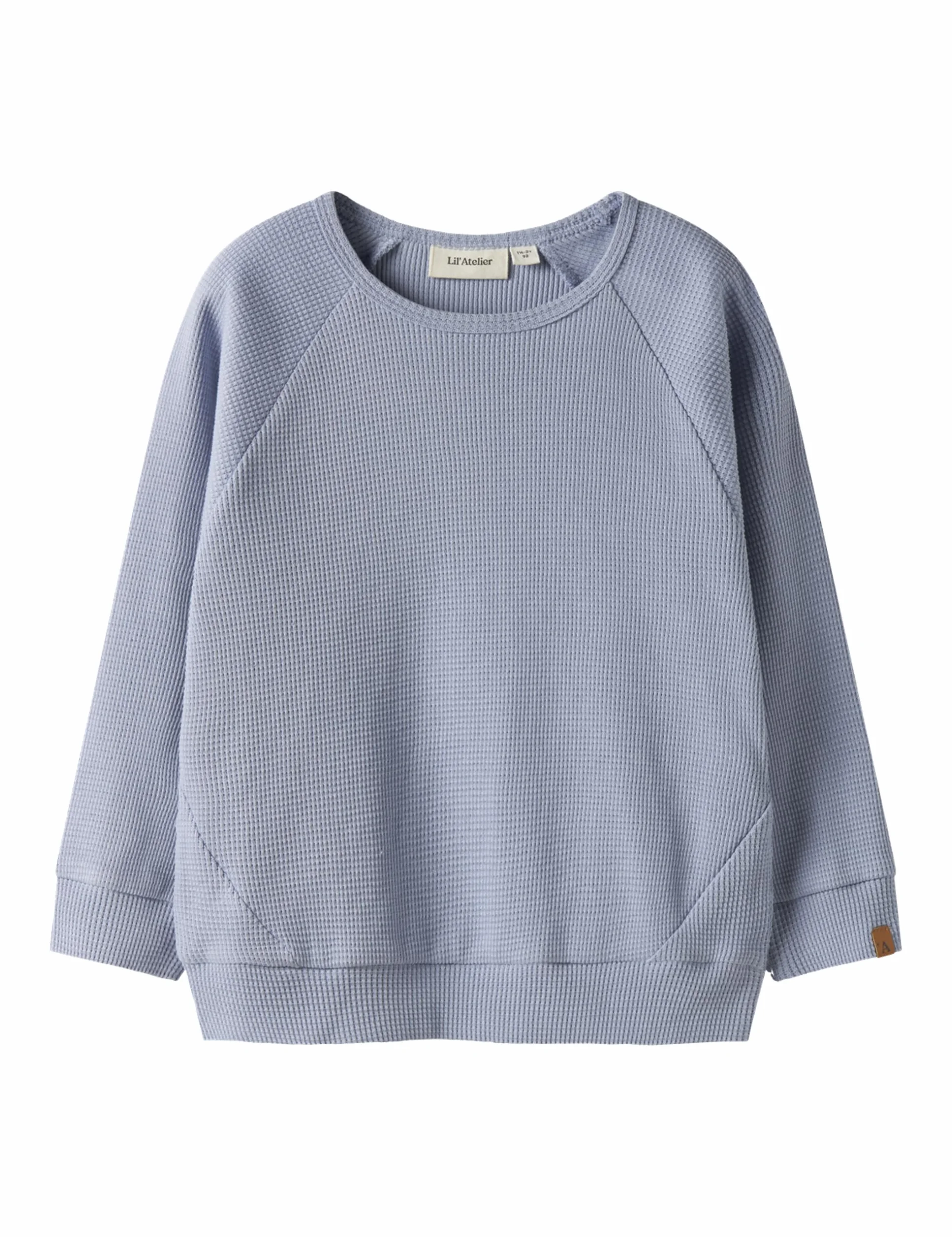 Nmmbalto Ls Top Lil, niebieski (Zen Blue), 122-128