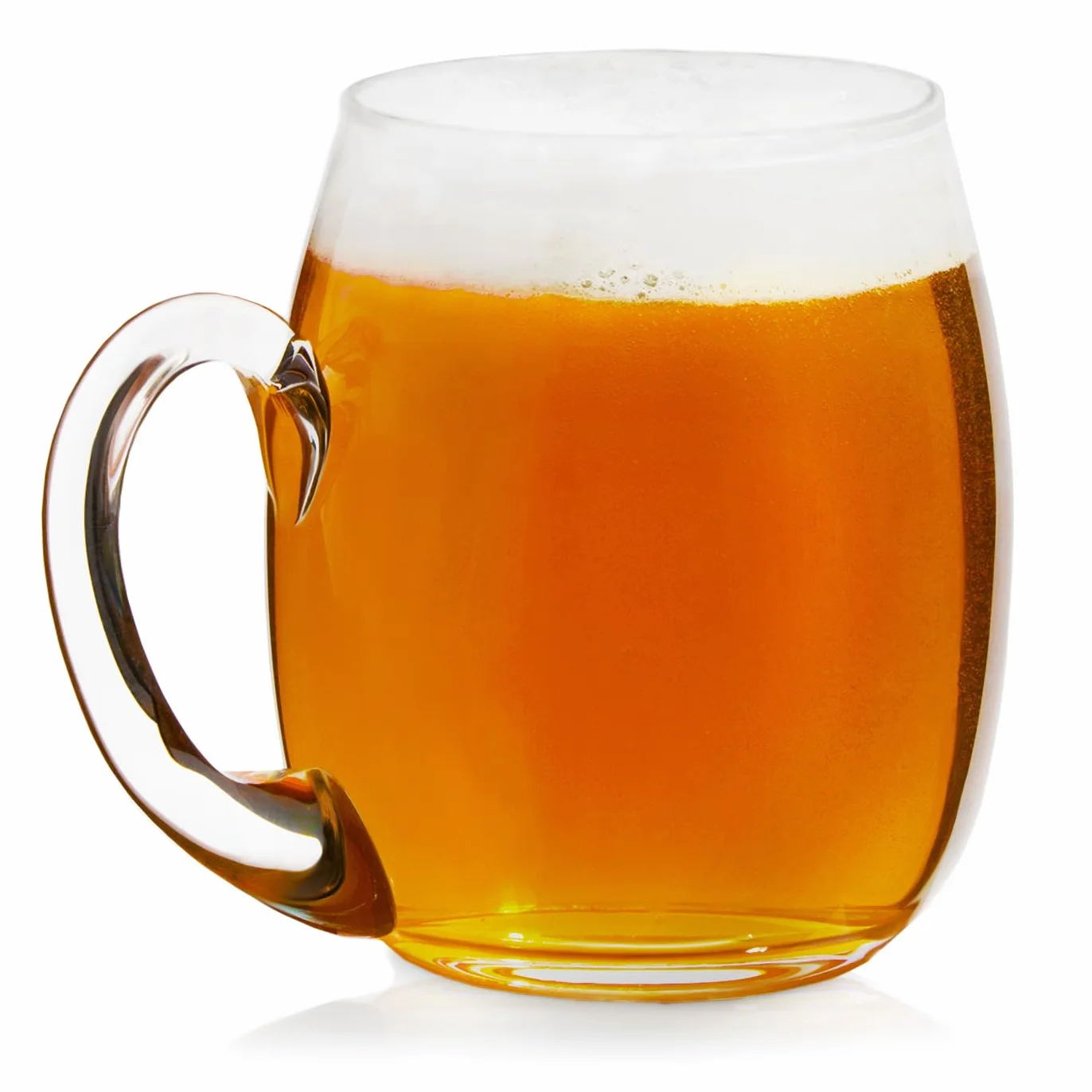 Maverton Kufel do Piwa 500 ml – Szklany Kufel z Uchem, Idealny Prezent dla Taty, Dziadka, i Piwoszy – Prezent Na Urodziny, Święta i Dzień Ojca