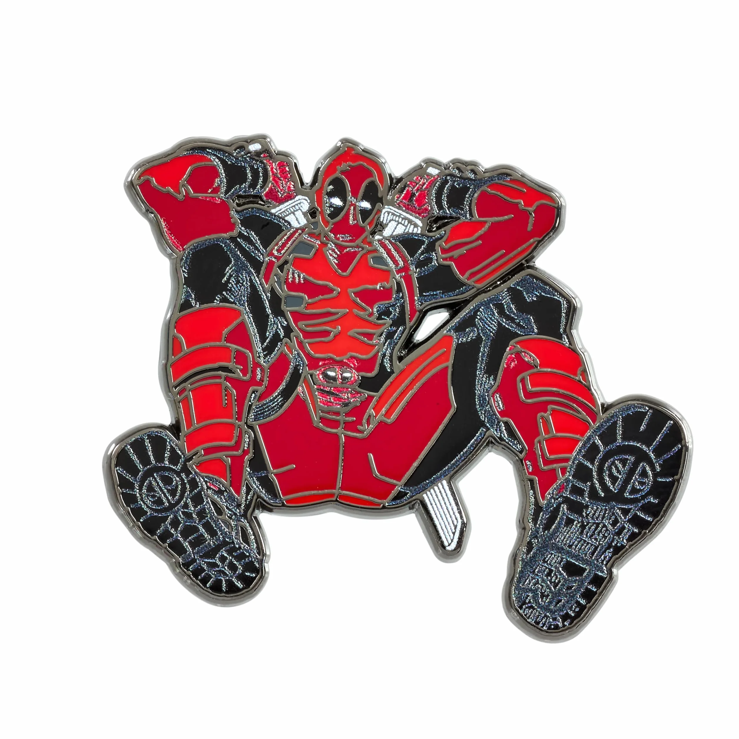 Funko Loungefly Marvel: Deadpool – emaliowana przypinka do ślepej skrzynki – Deadpool – emaliowane przypinki – urocza broszka kolekcjonerska – do plecaków i toreb – pomysł na prezent – oficjalny towar