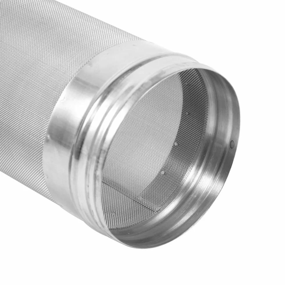 Bierny Dry Hopper Filter - filtr chmielu stal nierdzewna Homebrew lejek do wina piwnego filtr 300 mikronów
