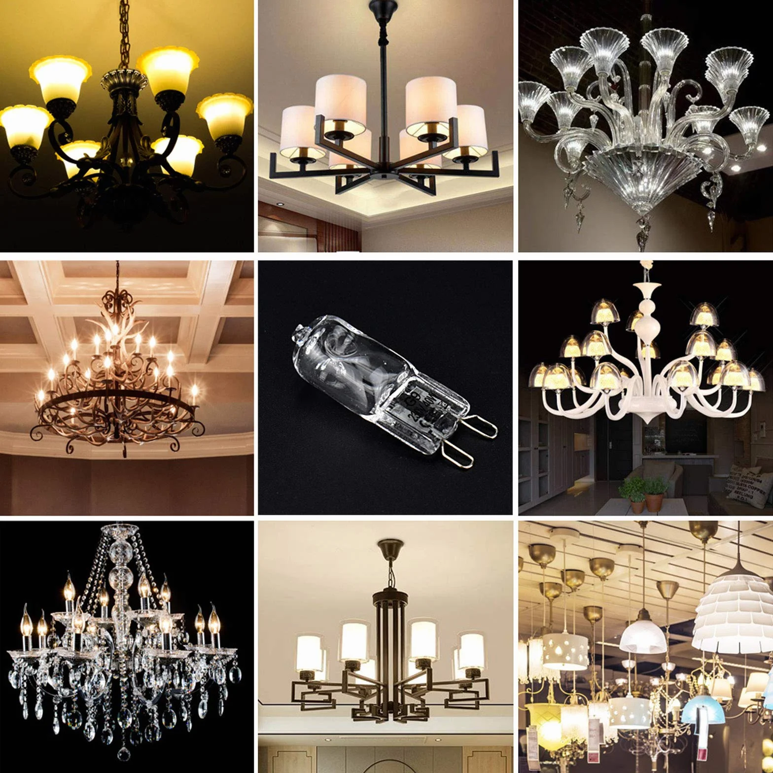 BROTOU G9 lampa do piekarnika 40W 230V 2800K ściemniana halogenowa 4 sztuki