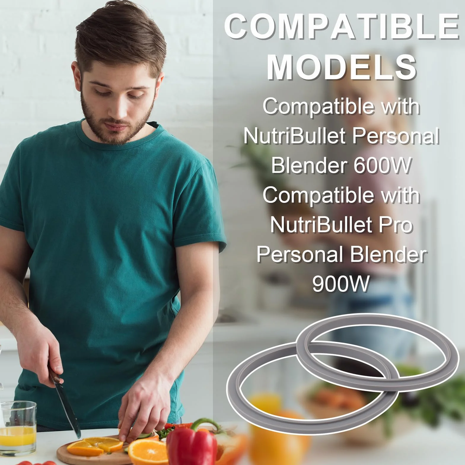 Uszczelka Silikonowa O-ring do NutriBullet 600 W 900 W Części Zamienne Blendera