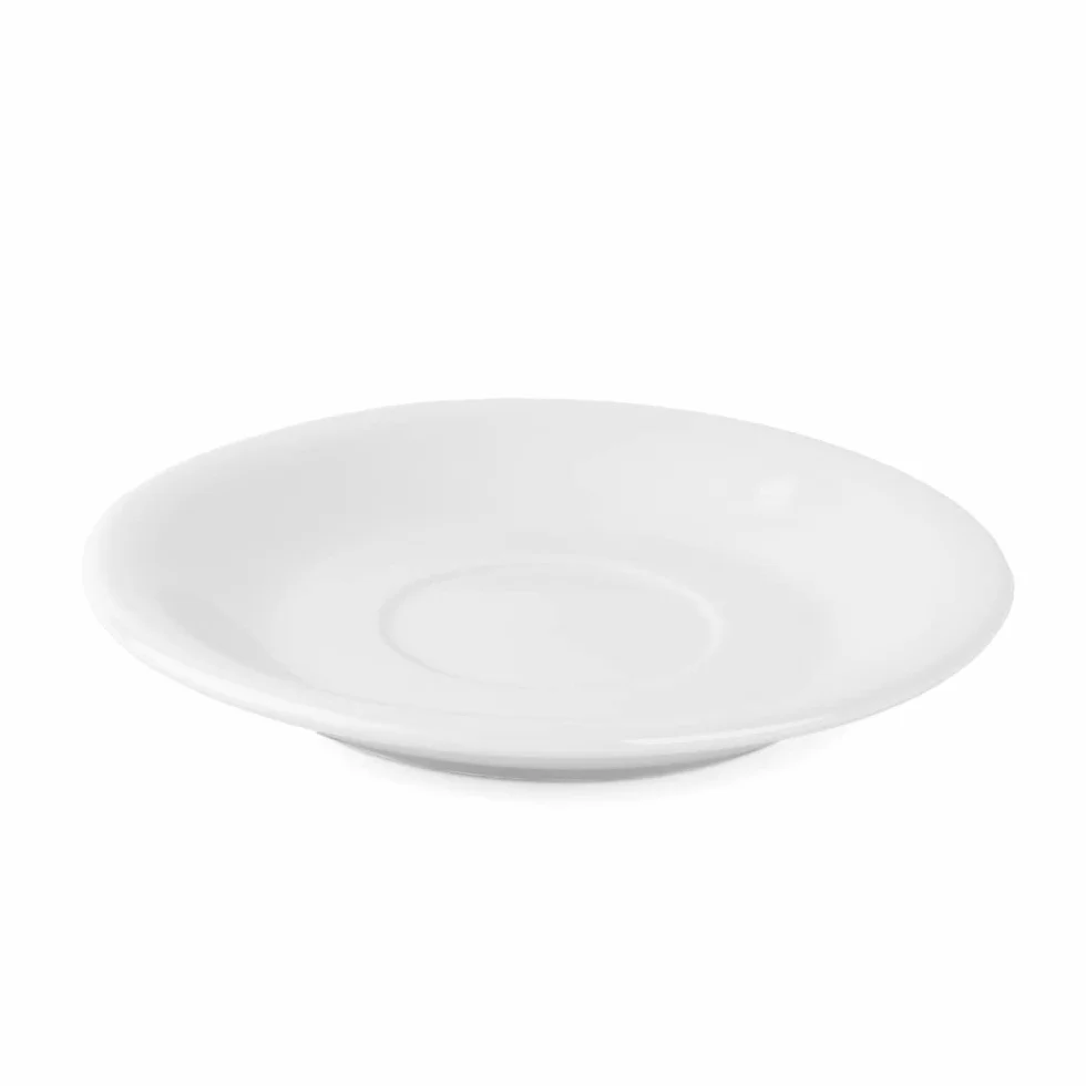 Holst Porzellan UTA 116 spodek 16 cm płaski biały 6 sztuk