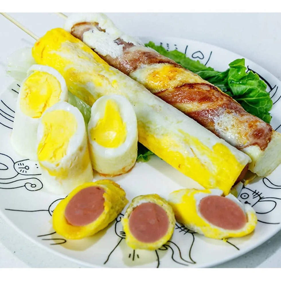 Elektryczna maszyna do robienia jajek automatyczna maszyna do bułki jajek elektryczny kocioł na jajka omlet mistrz kiełbasa wkładka ze stali nierdzewnej kubek do jajek omlet śniadanie kocioł na jajko chłodzący jajko