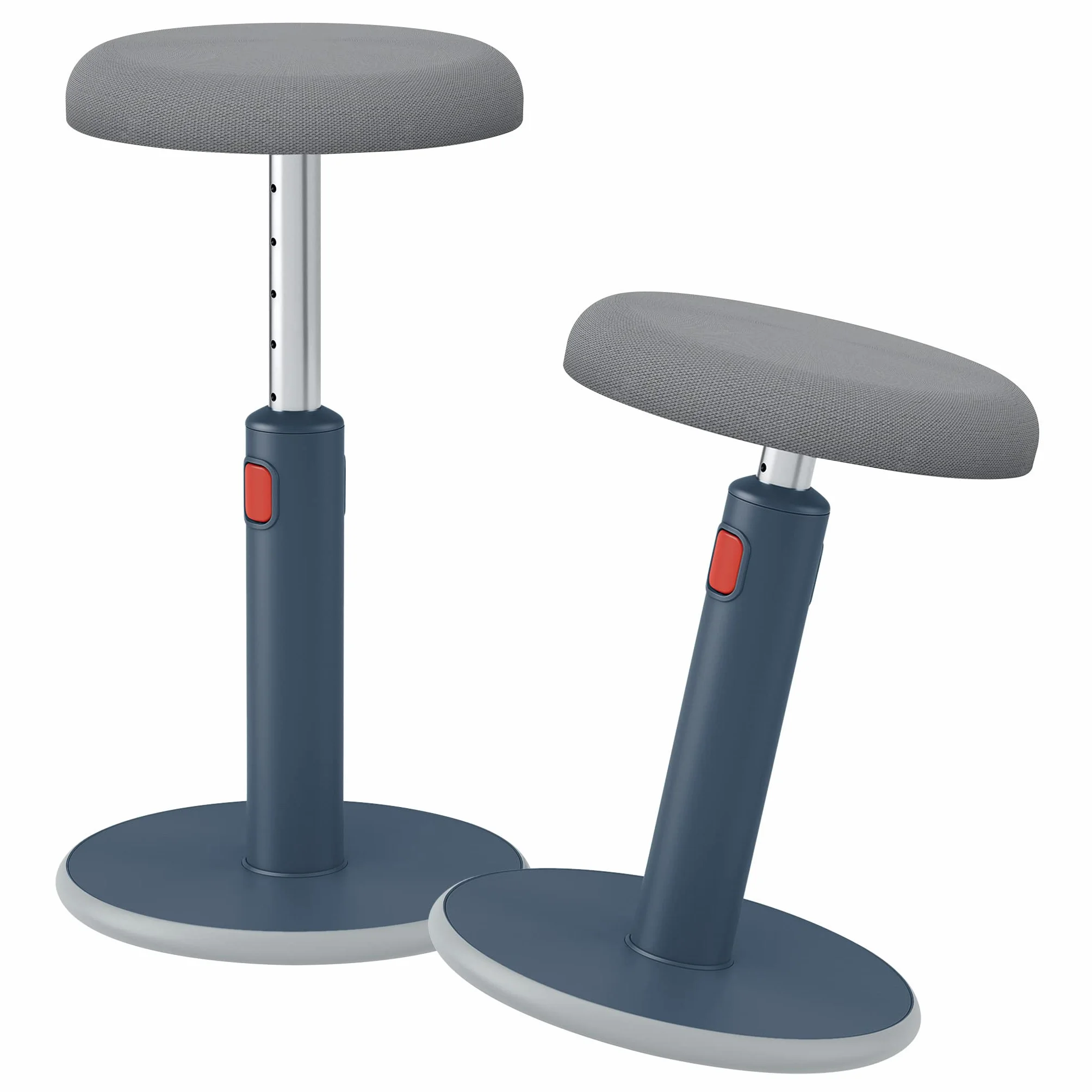 Leitz Ergo Cosy Stołek Szary 46–79 cm