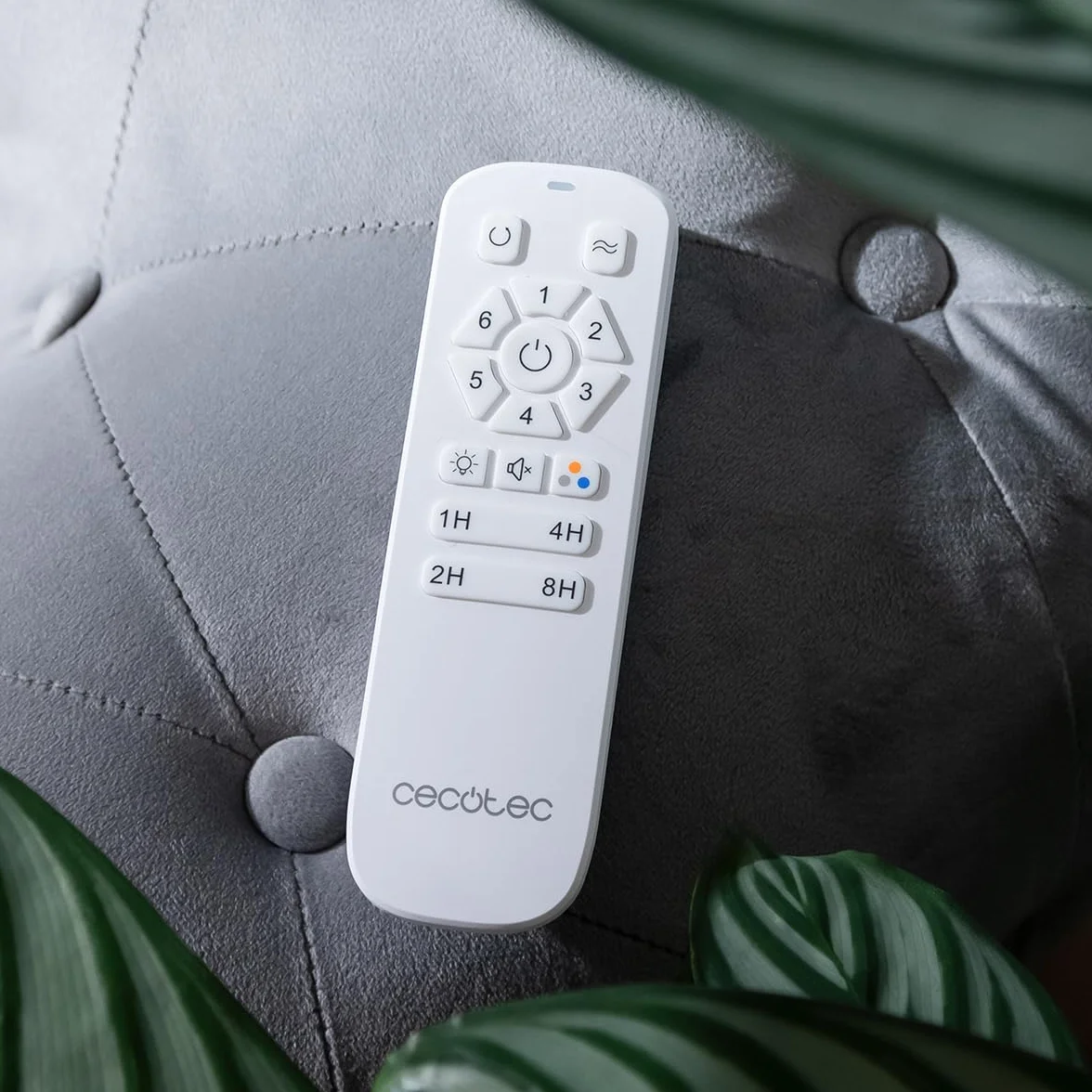 Cecotec Wentylator sufitowy EnergySilence Aero 5230 WhiteWood 40 W LED 6 prędkości