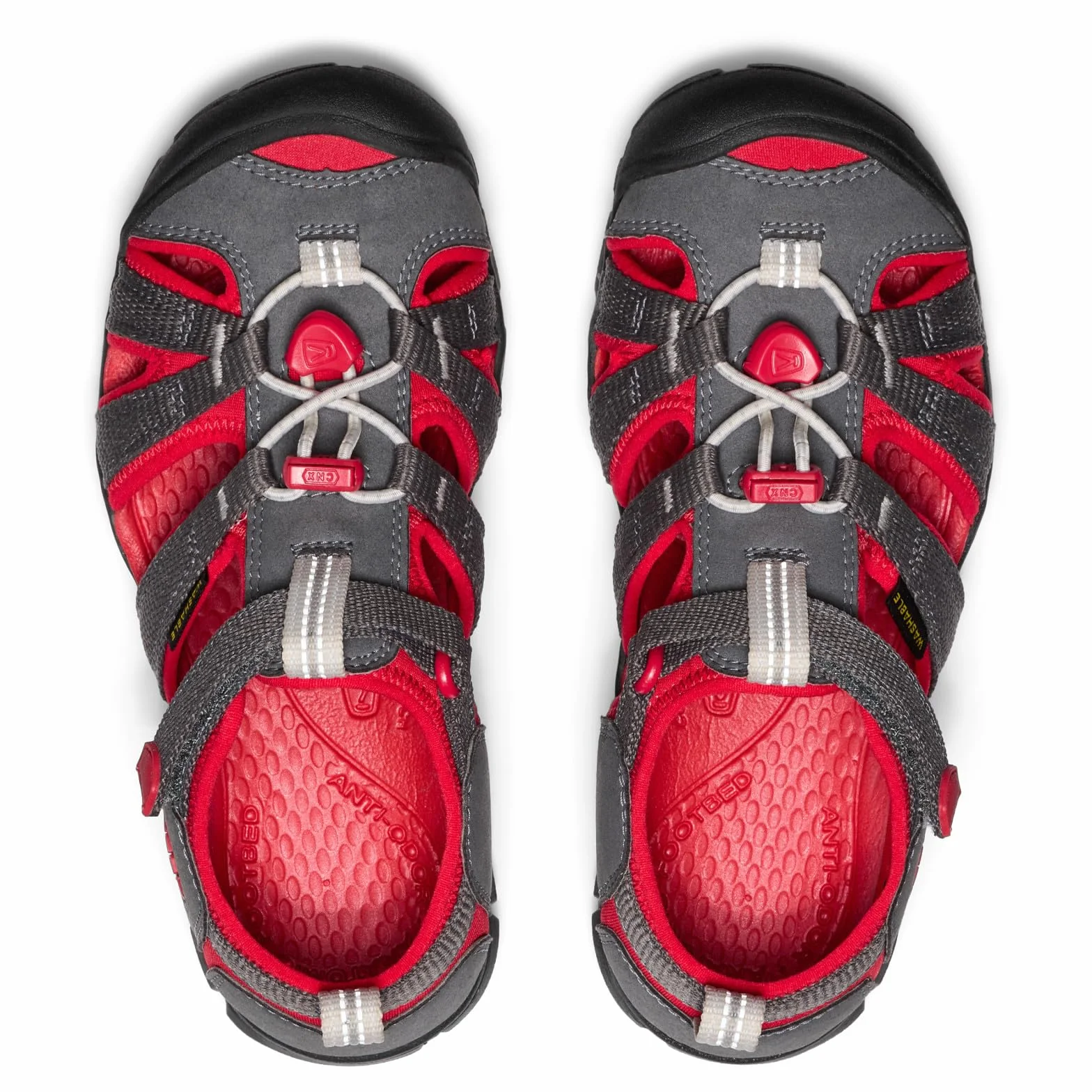 KEEN Sandały dziecięce unisex Seacamp Ii CNX, Magnes czerwony dywan, 36 EU