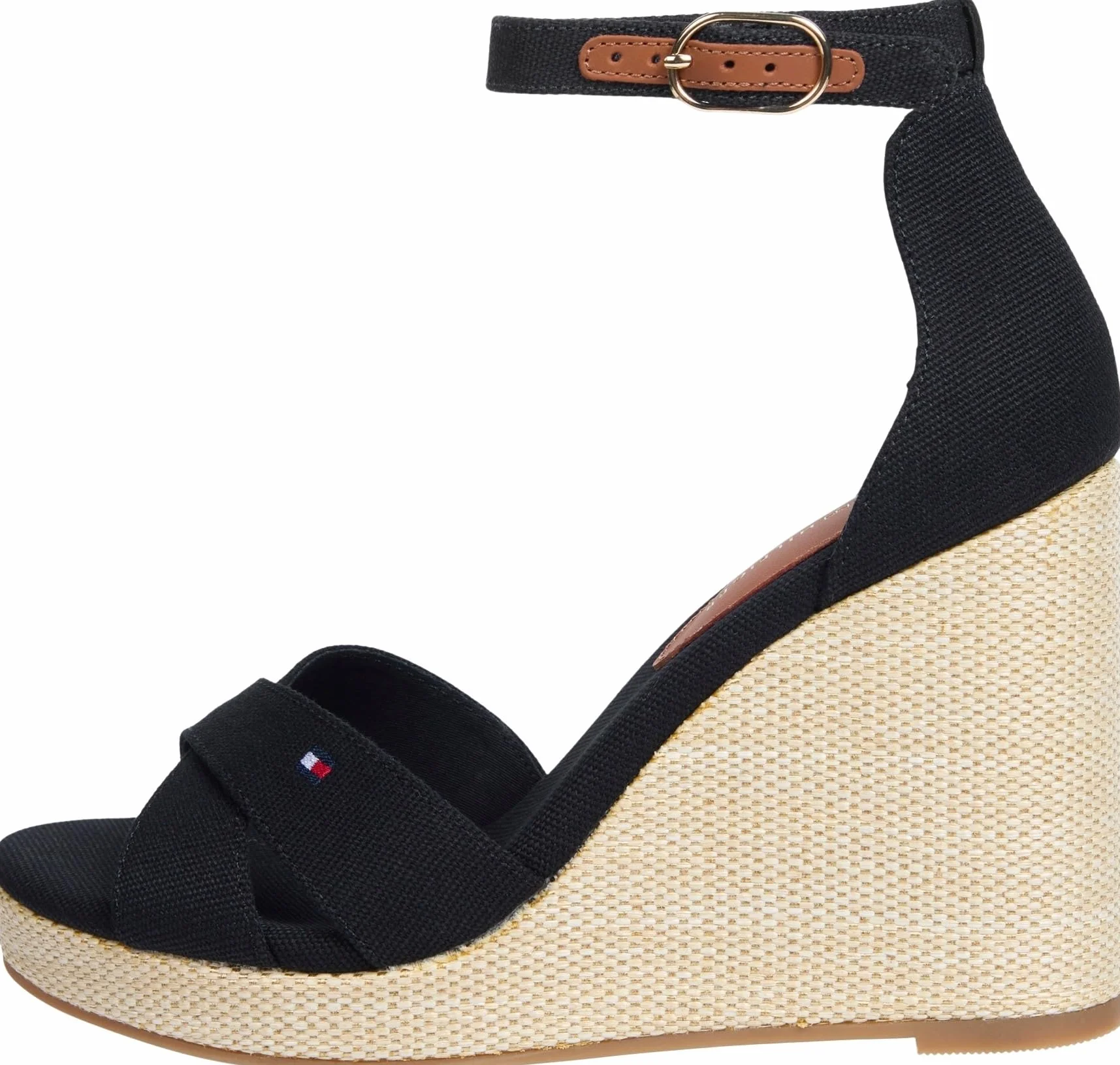 Tommy Hilfiger Kobiety Flag High Wedge Espad CrisscrossEspadryle na koturnie