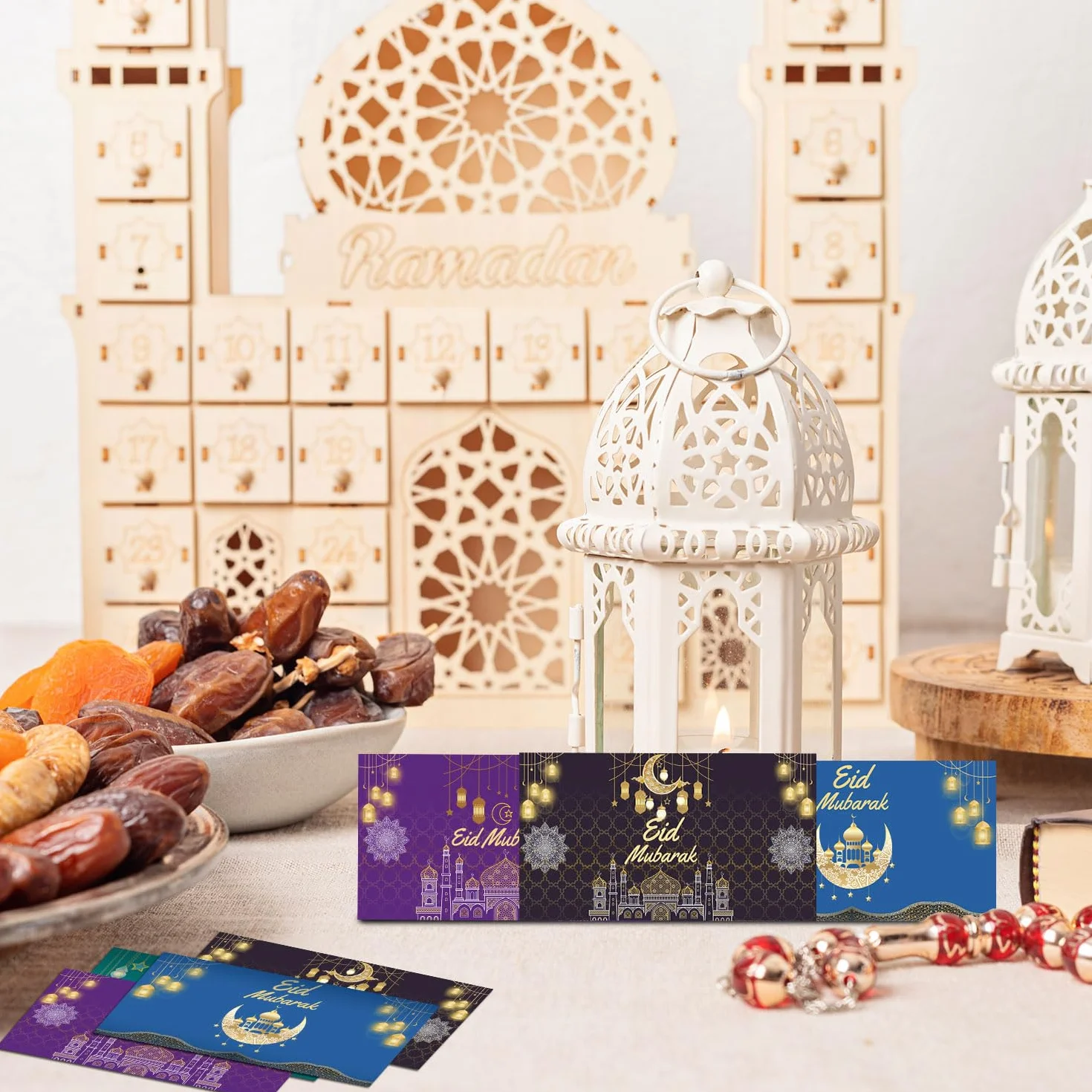 Eid Mubarak 24 szt. etui na pieniądze i karty podarunkowe