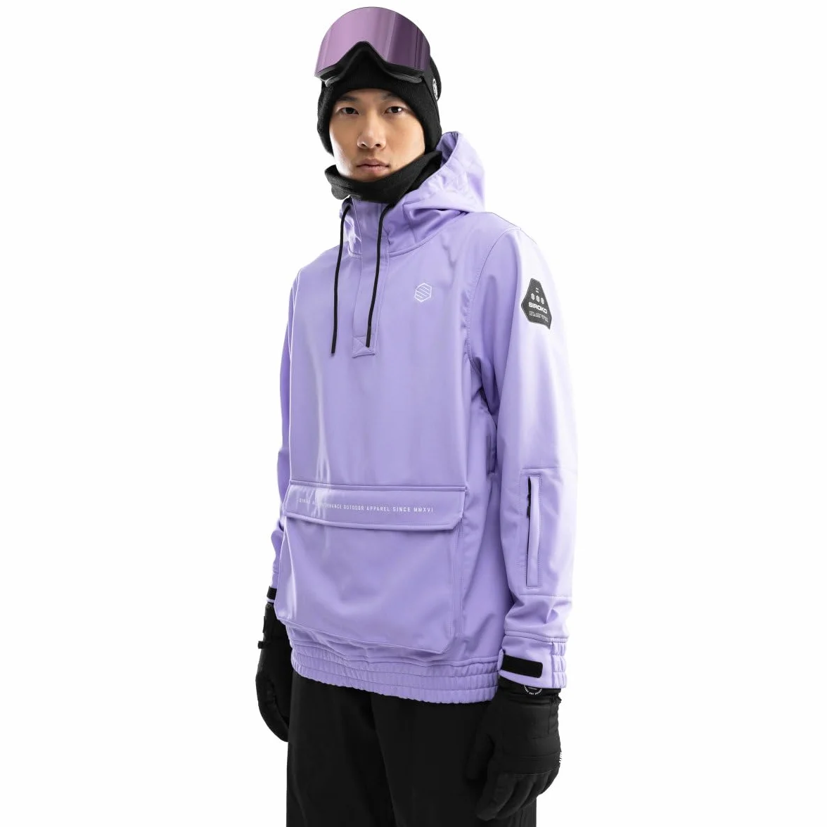 SIROKO - Kurtka Snowboardowa z Kieszenią Kangurką Siroko W3 Halti