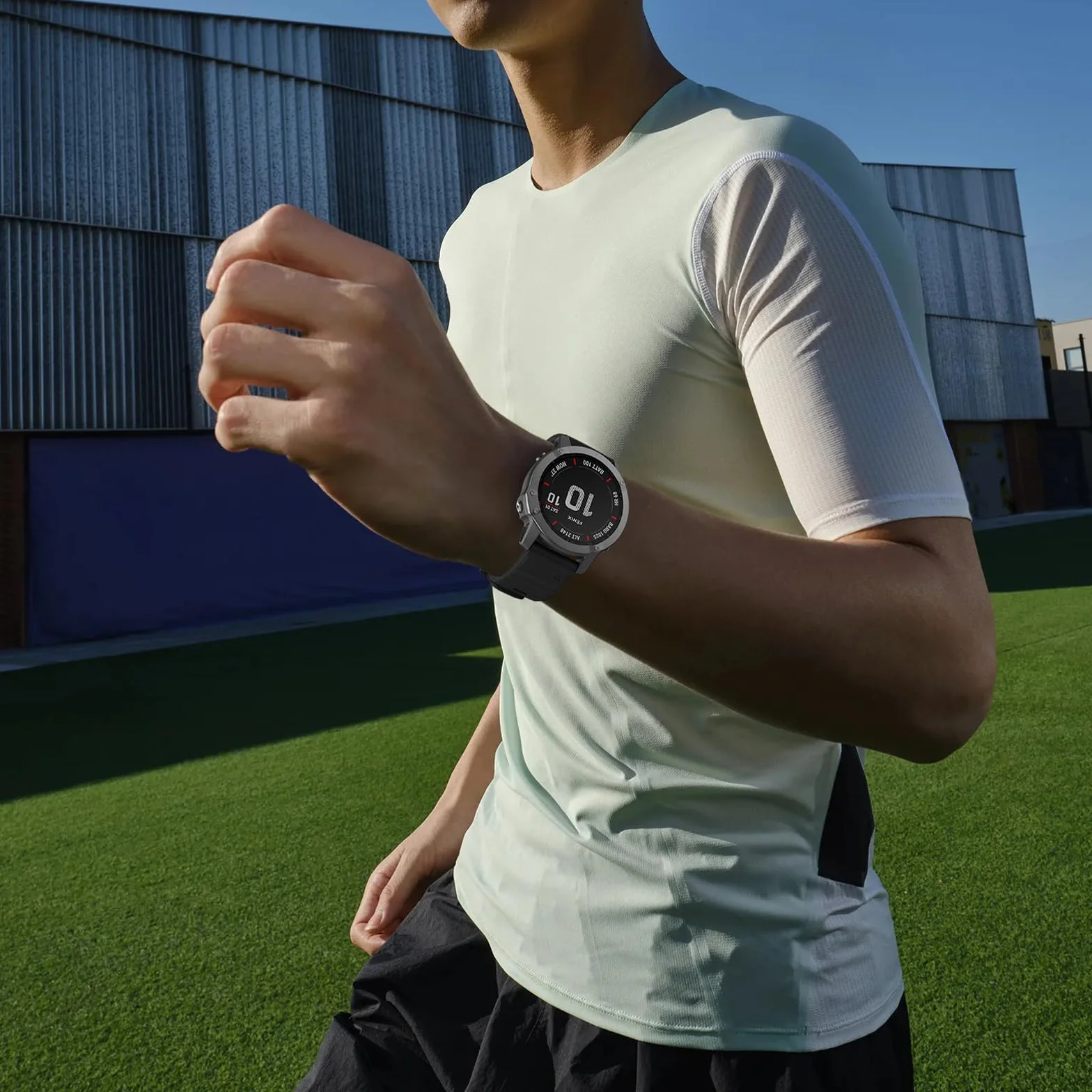 Isabake Pasek do zegarka Garmin Fenix 6X, QuickFit o szerokości 26 mm, kompatybilny z Fenix 6X/6X Pro, Fenix 5X/5X Plus, Fenix 3/3 HR