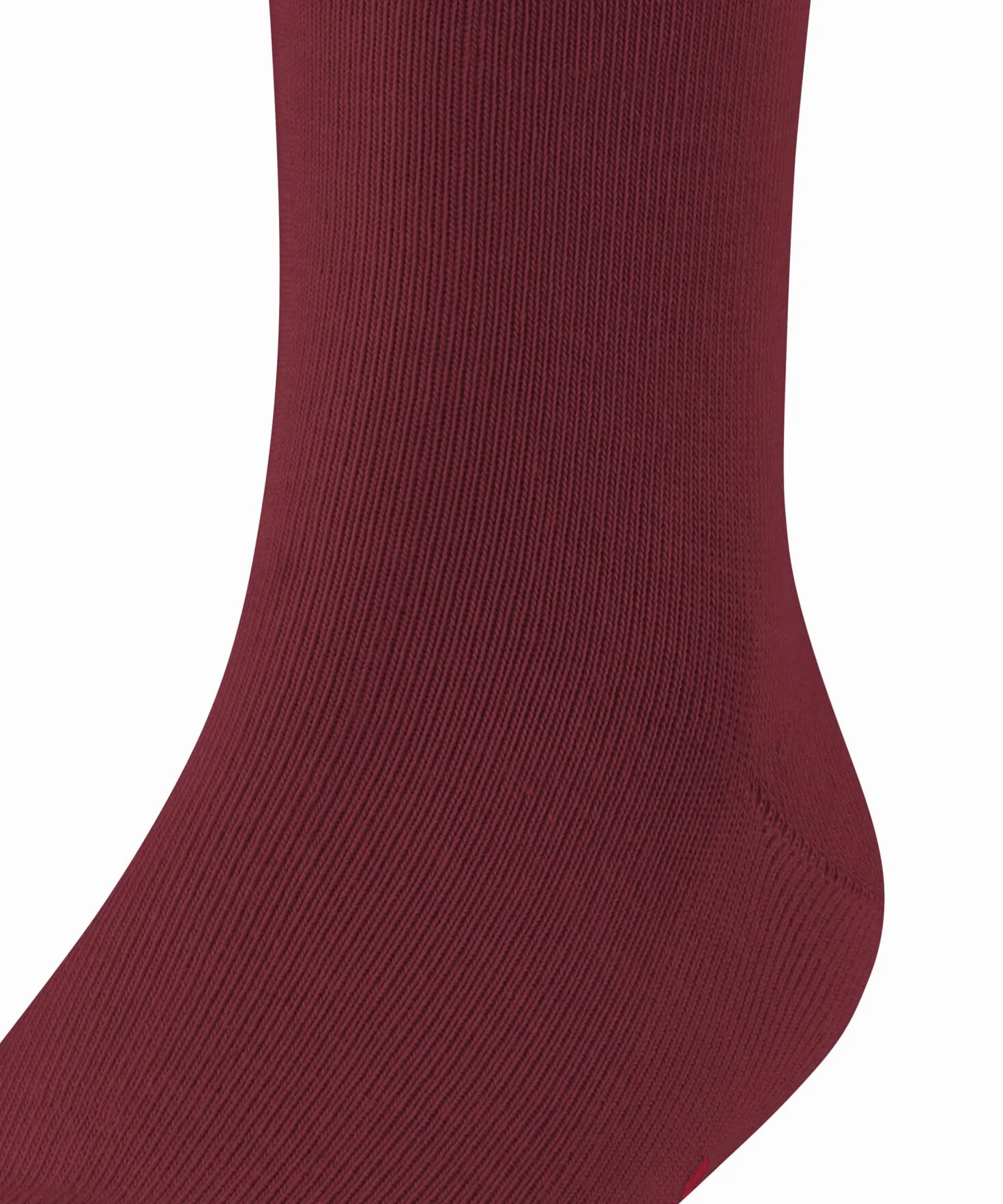 FALKE Uniseks - dzieci Skarpety Family K So bawełna jednokolorowe 1 Para, Czerwony Ruby 8830, 31-34