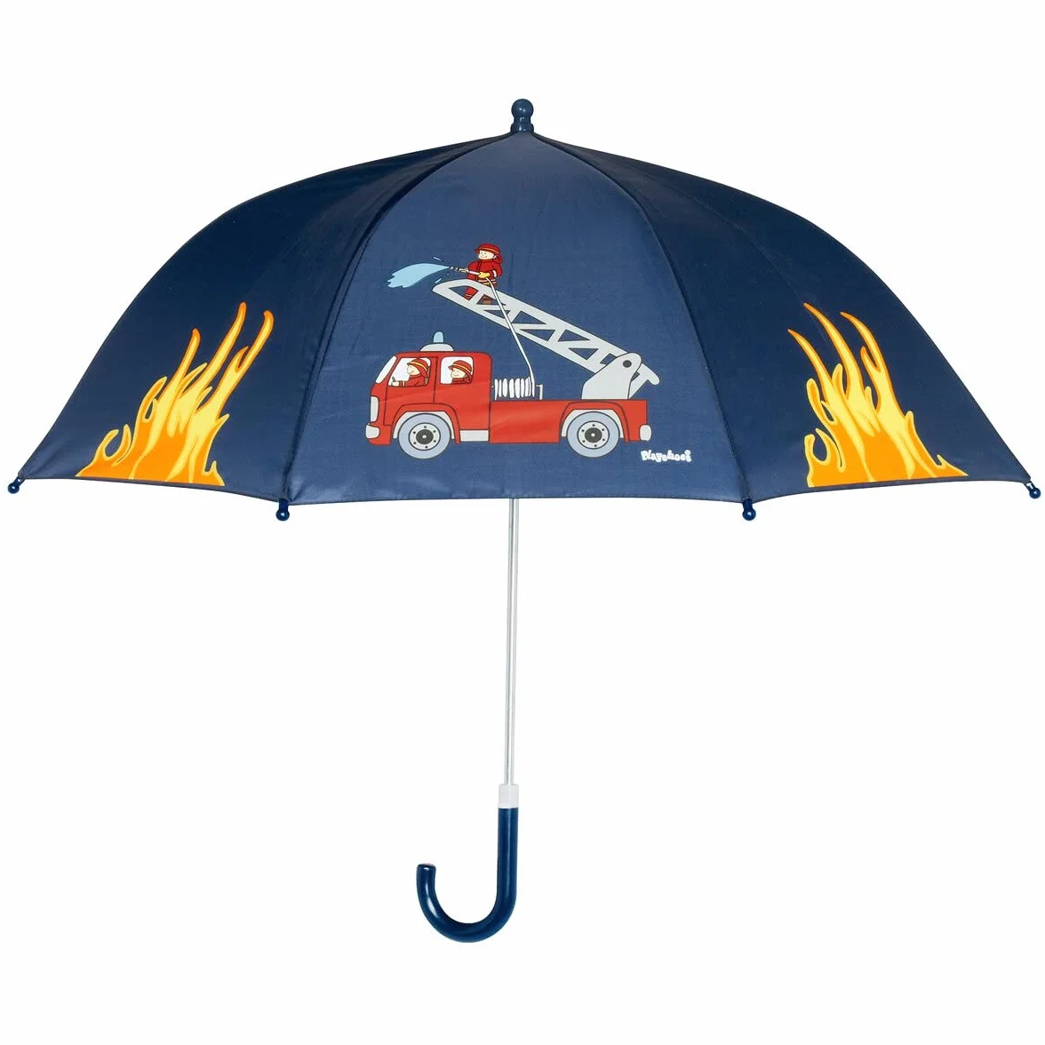 Playshoes Unisex dzieci Kinder Regenschirm Stockschirm mit kindgerechtem Mechanismus