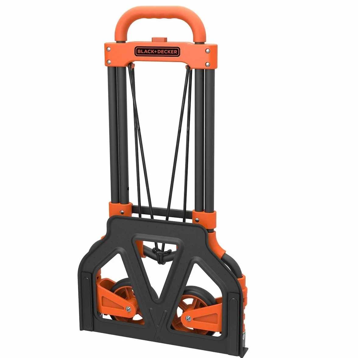 BLACK+DECKER Składany wózek transportowy BXWT-H200 – składany wózek transportowy – wózek do koszenia – lekki – obciążenie użytkowe 65 kg