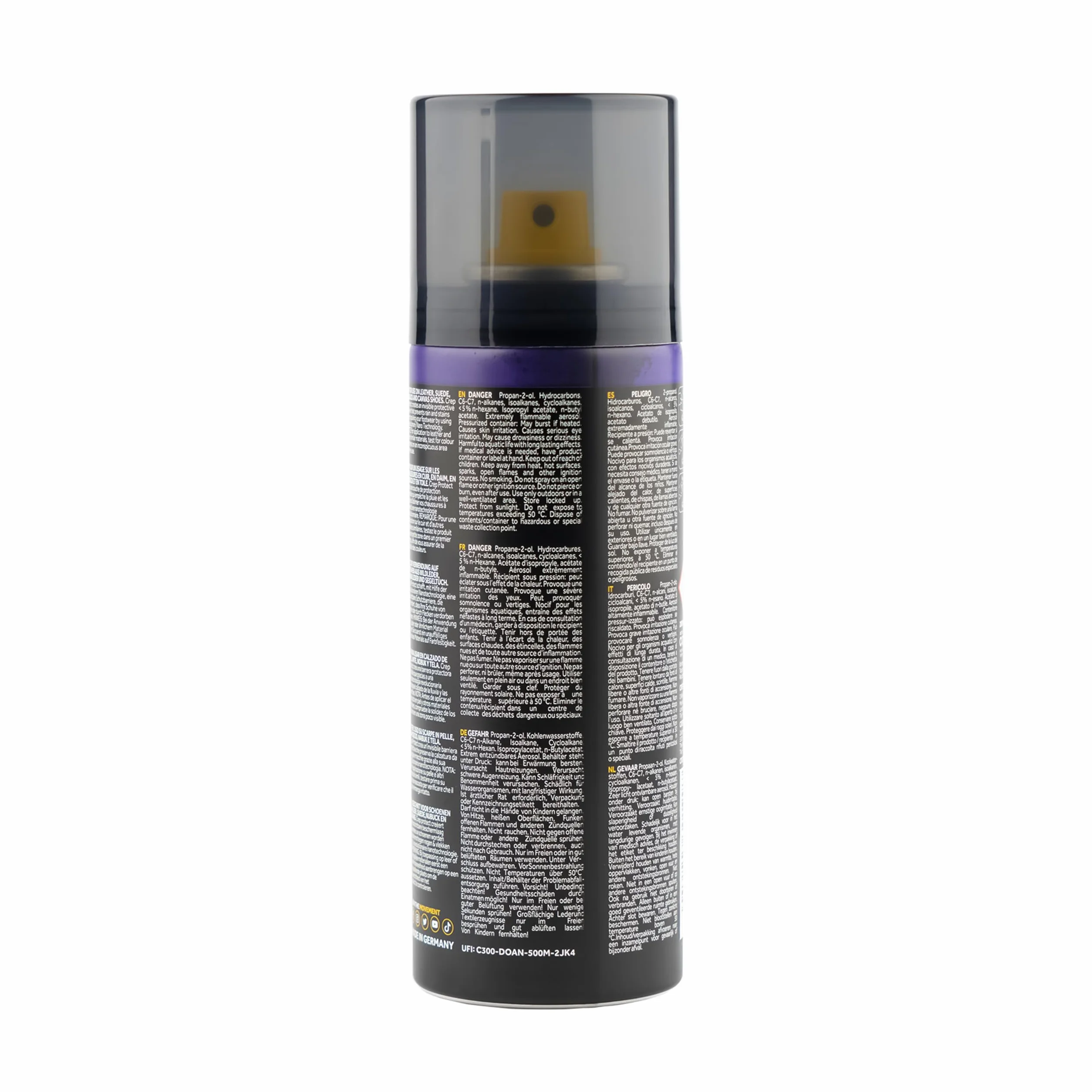 Crep Protect Spray Ochronny do Butów - 200ml Wodoodporna Nanoochrona przed Deszczem i Plamami dla Sneakersów, Skóry, Nubuku, Zamszu i Płótna