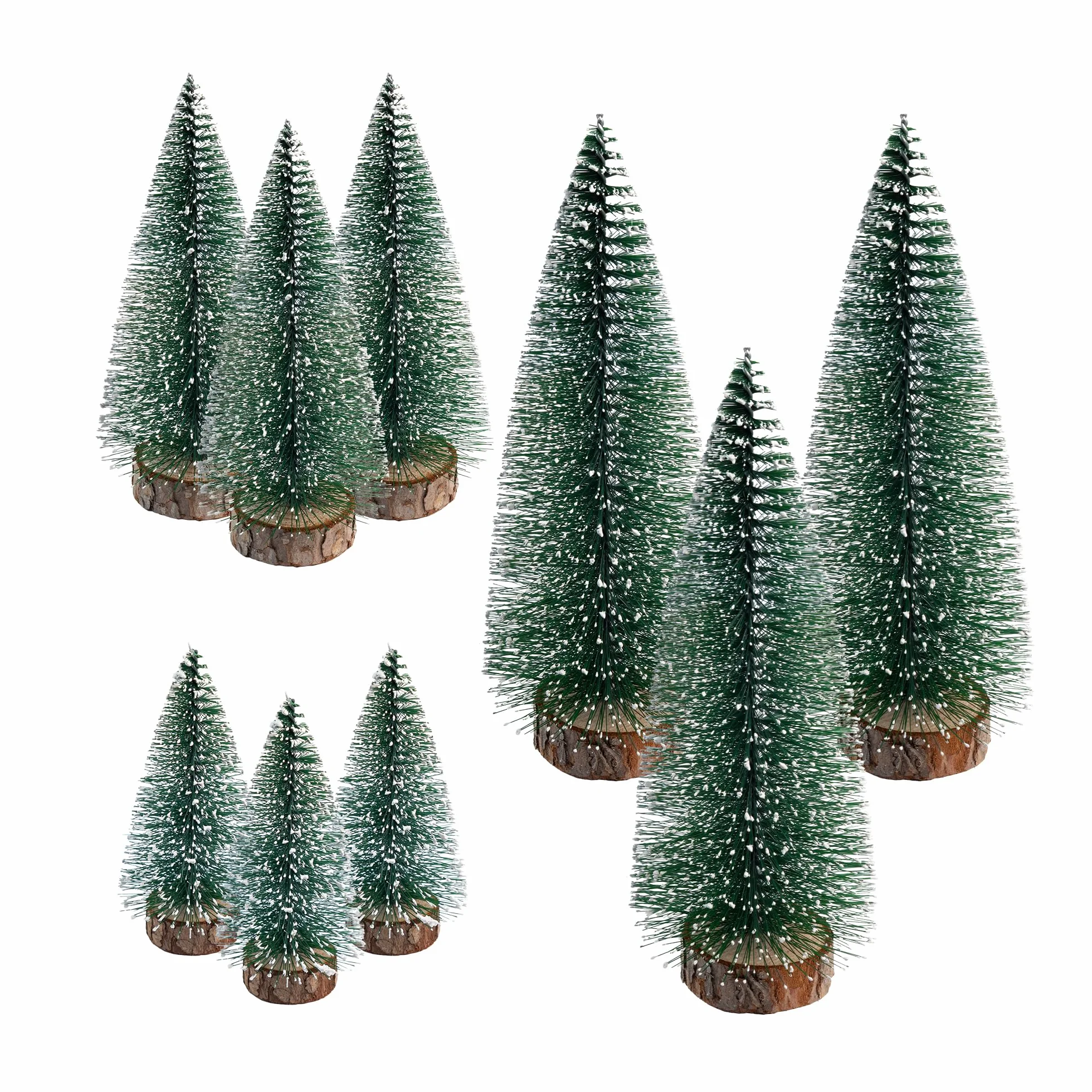Miniaturowa choinka zielona sztuczna 10 cm 15 cm 20 cm dekoracja stołu