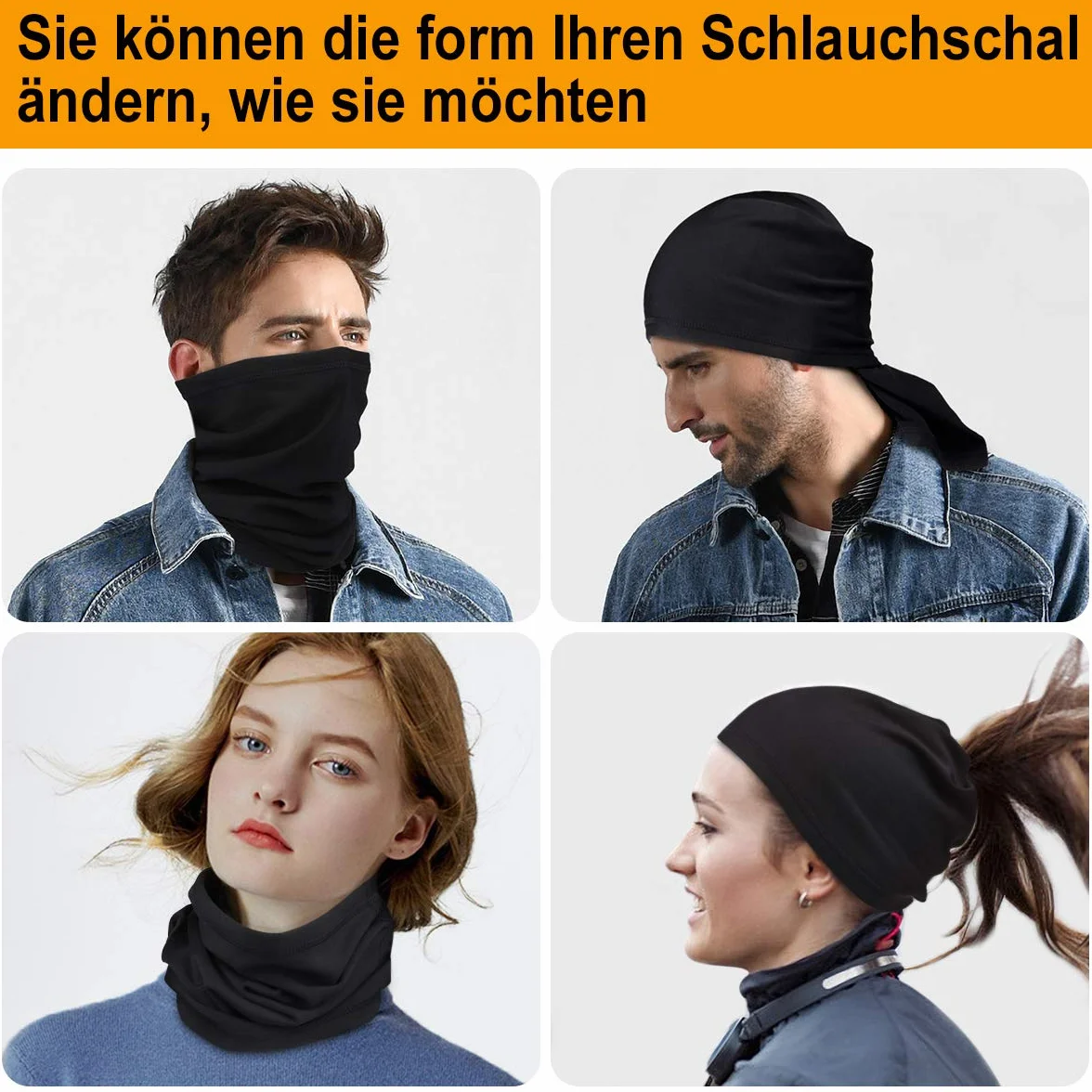 HASAGEI Szalik męski i damski, polarowy, wiatroszczelny, ogrzewacz karku, do biegania, jazdy na nartach, jazdy na rowerze, snowboardu, wspinaczki, jazdy na motocyklu, do aktywności na świeżym