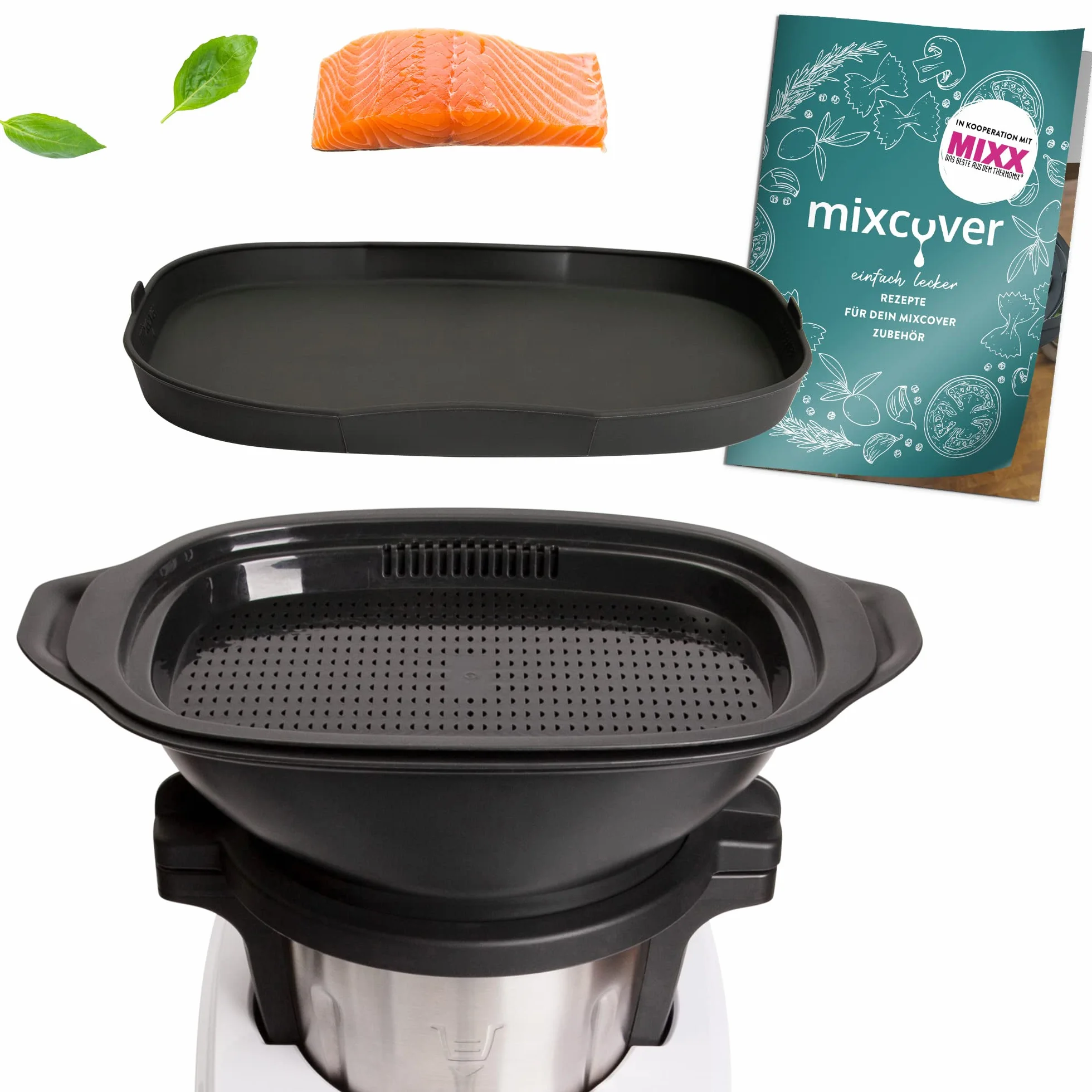 Mixcover silikonowa forma do gotowania na parze do Monsieur Cuisine Varoma