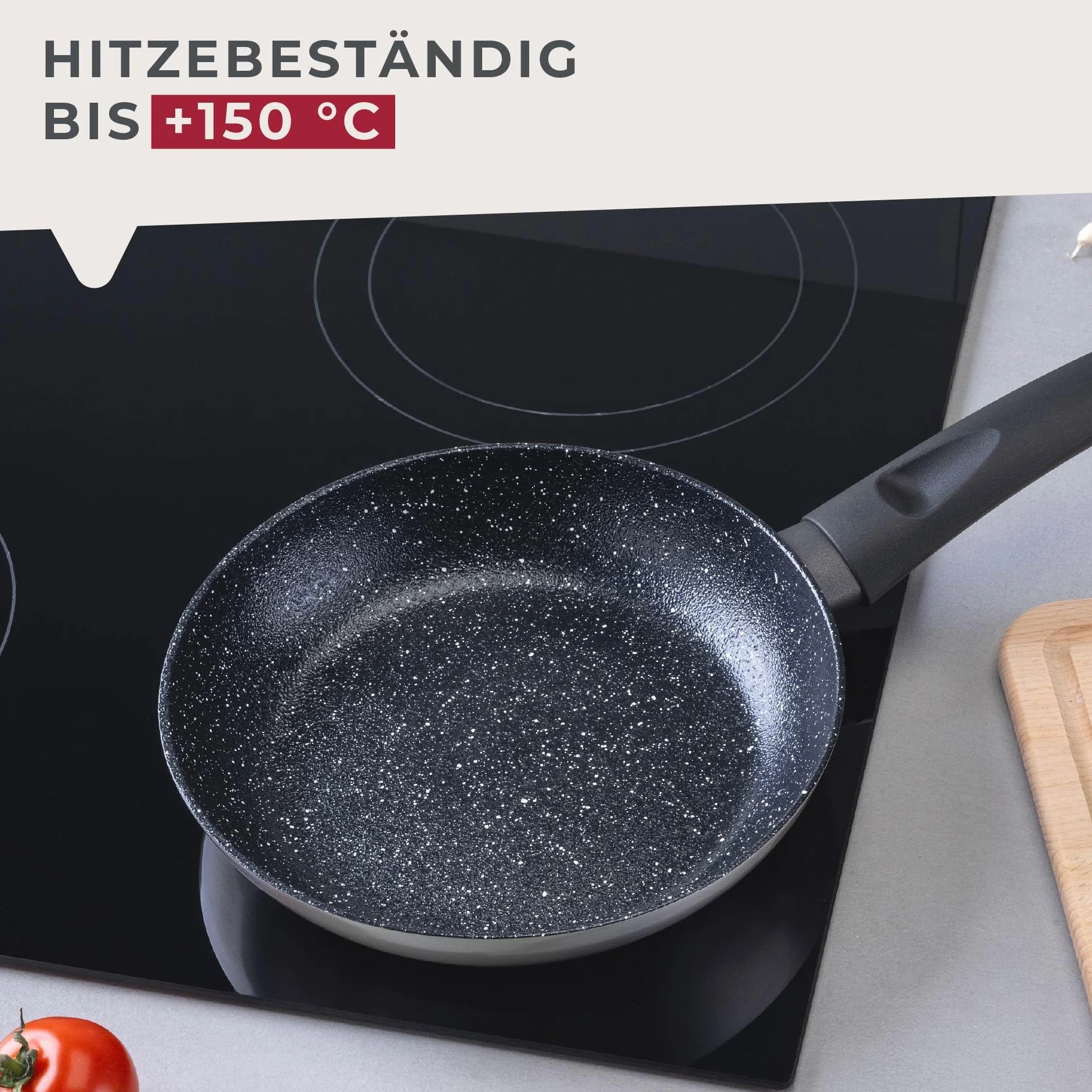 FACKELMANN Patelnia Essential Crisp 20 cm powłoka ceramiczna bez PFAS indukcja