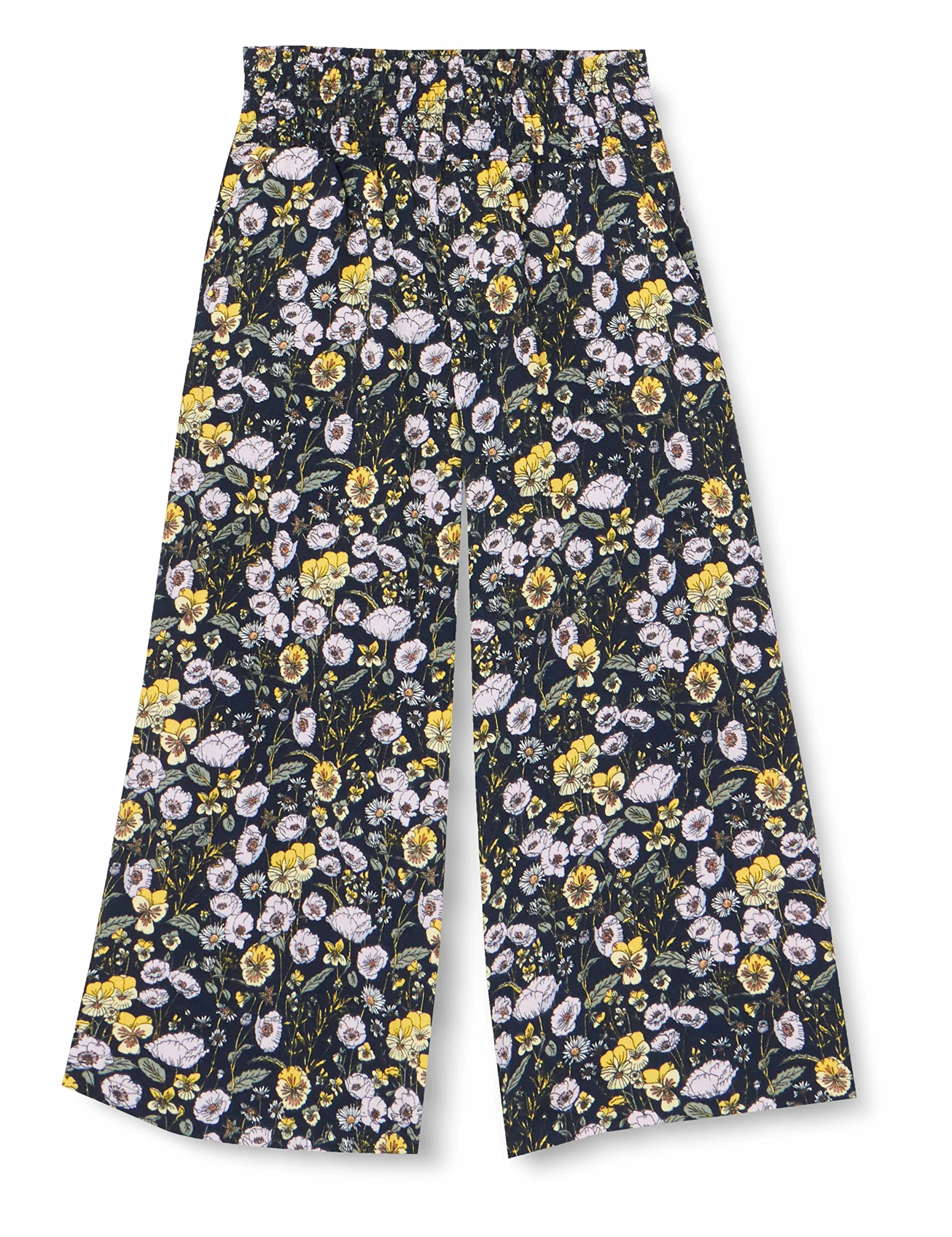 Bestseller A/S Dziewczęce spodnie NKFJILIMA Wide Pant, Dark Sapphire, 122, Dark Sapphire, 122 cm