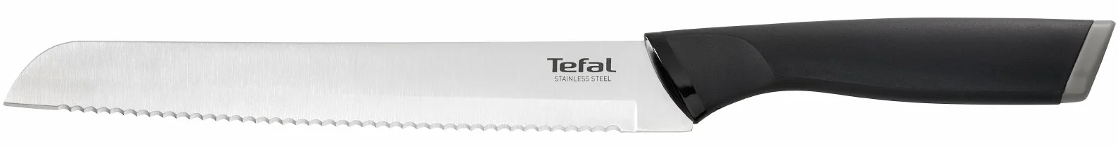 Tefal nóż do chleba 20 cm czarny