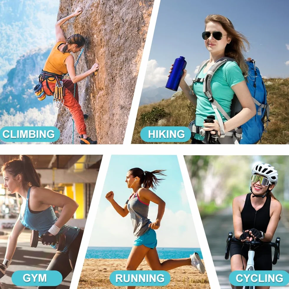 OFFCUP Skarpety do sneakersów, 3 pary skarpet trekkingowych, damskie, oddychające, bawełniane, do trekkingu, aktywności na świeżym powietrzu i uprawiania sportu