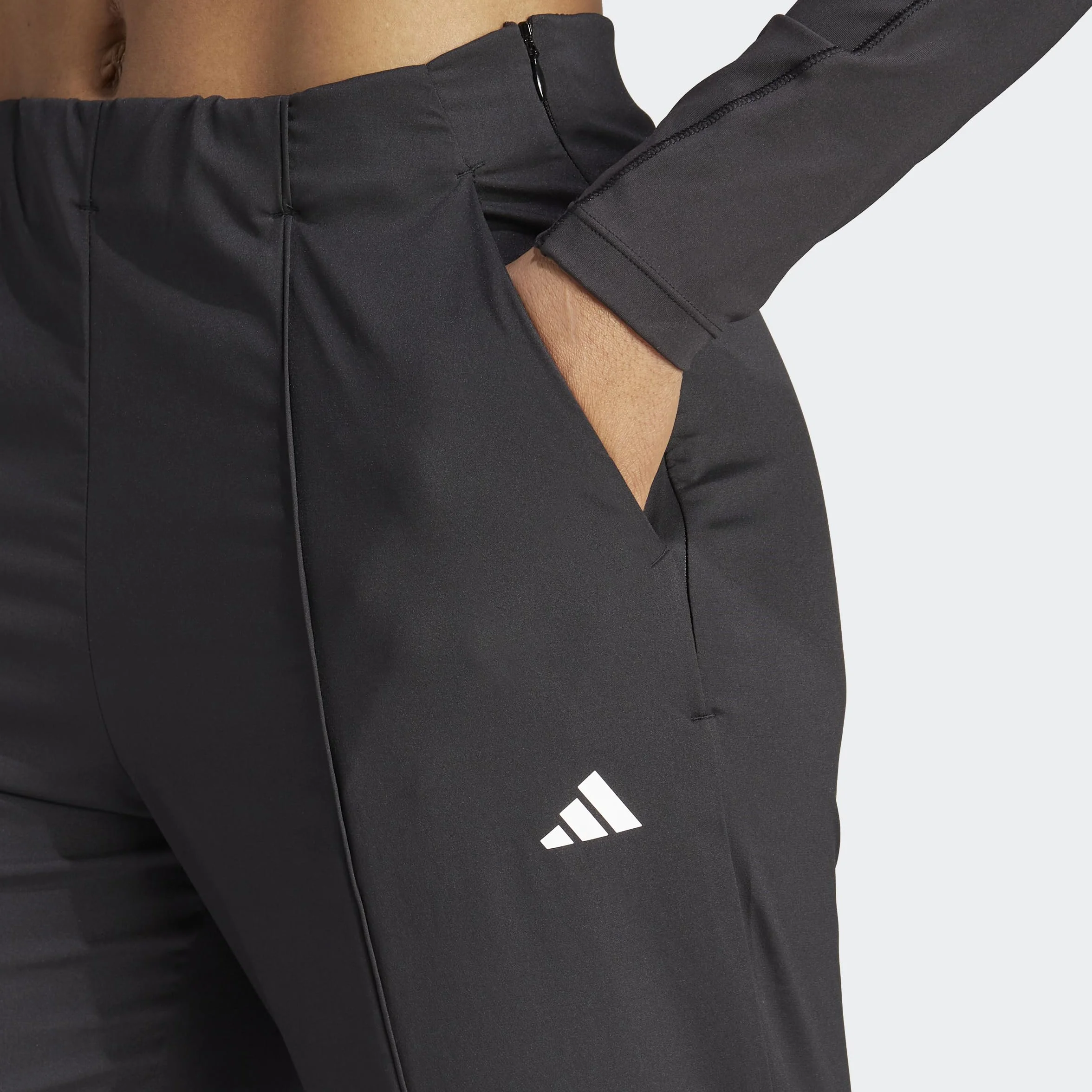 adidas Aeroready Train Essentials Minimal Branding Woven Pants - Spodnie Kobiety