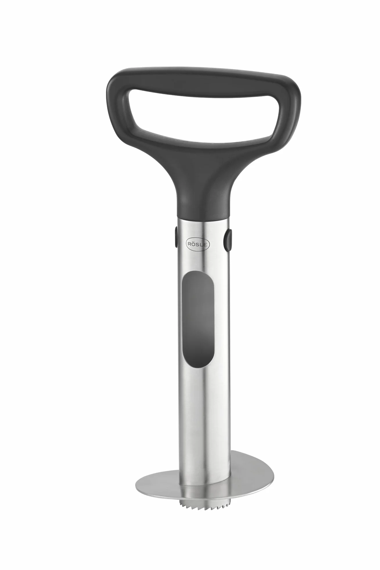 RÖSLE Krajalnica do ananasa Pro, stal szlachetna 18/10, ABS, ergonomiczny uchwyt