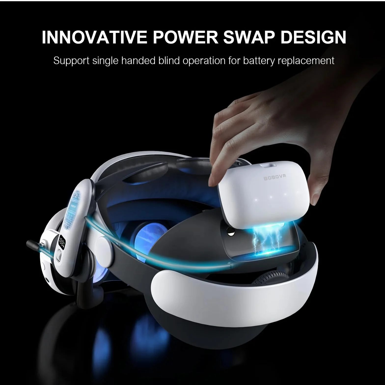 BOBOVR S3 PRO Battery Relief Strap for Meta Quest 3