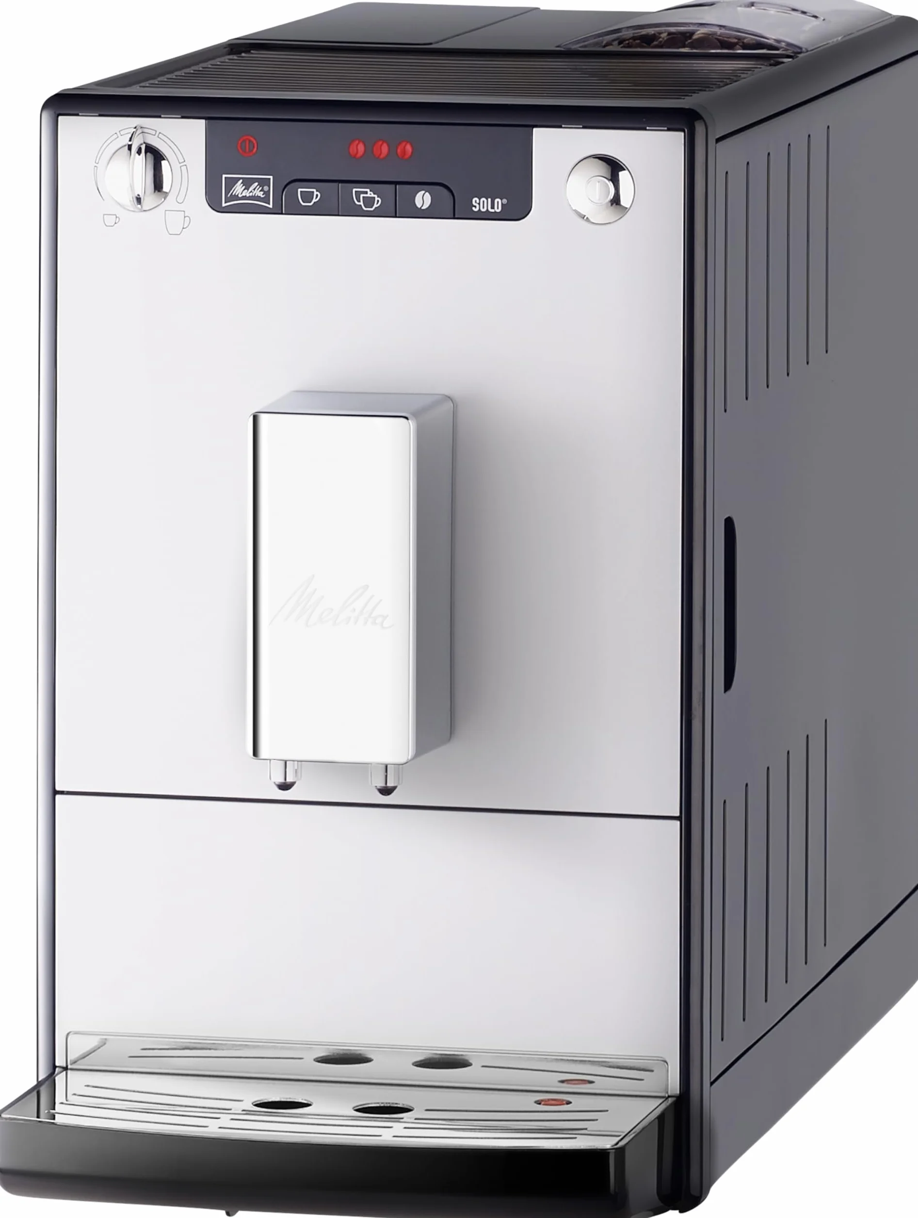 Melitta E950-103 Automatyczny Ekspres do Kawy, Tworzywo Sztuczne, 1400 W, 1,2 L, Srebrny