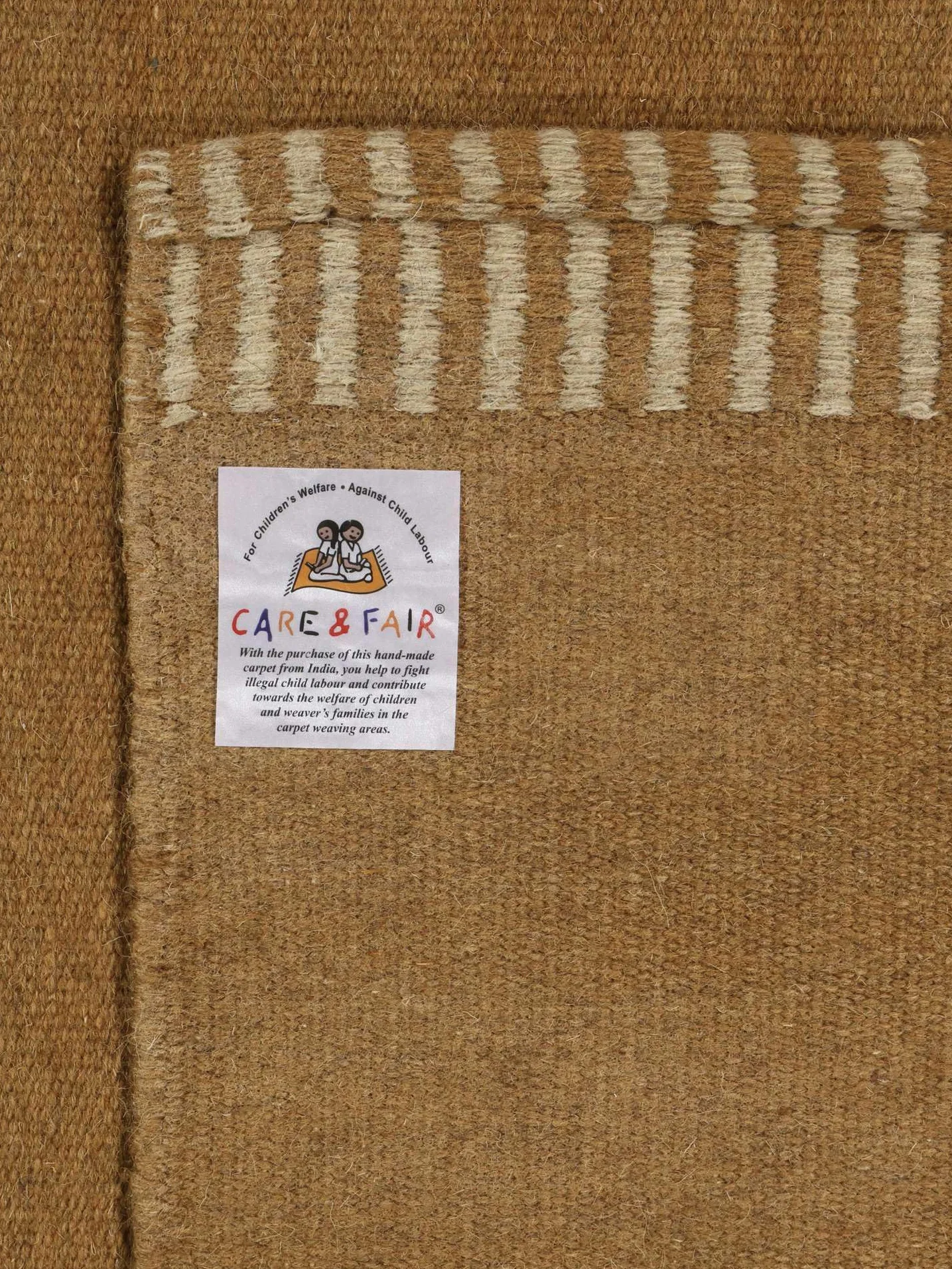 RugVista Visby Dywan Kwadratowy 250 cm Brunatny