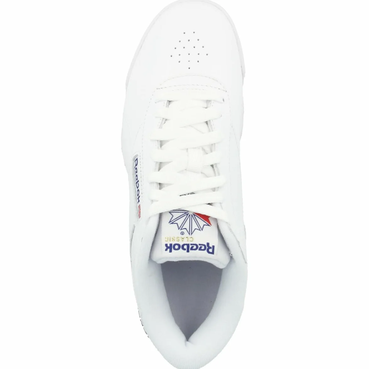 Reebok Ex-O-Fit Clean Logo Int, Trampki Męskie, Białe (Int/White/Royal Blue/Royal Blue), 48,5 EU