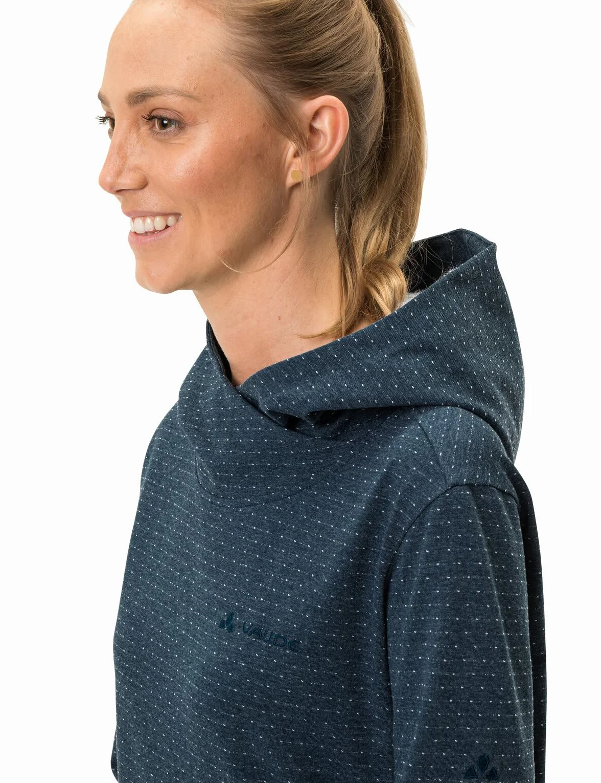 VAUDE Sweter damski Multitube niebieski Dark Sea 38