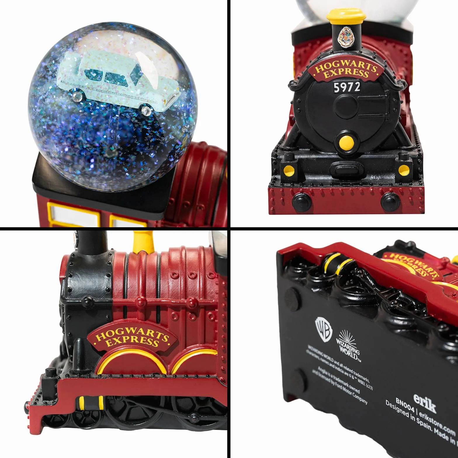 Grupo Erik Harry Potter Kula Śnieżna - Hogwarts Express | Kule Śnieżne dla Dorosłych i Dzieci | Prezenty i Gadżety z Serii Harry Potter