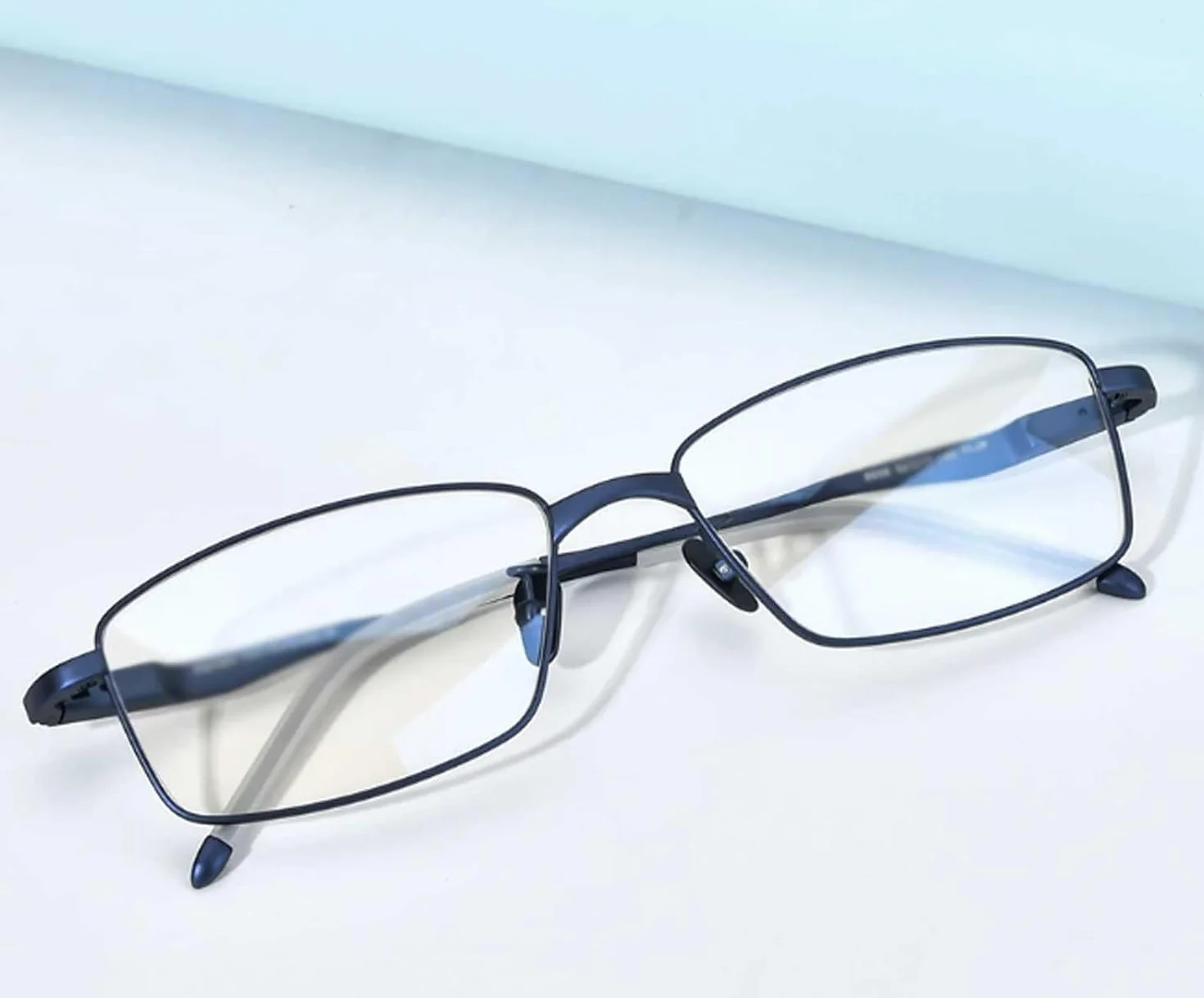 Kwadratowe oprawki do okularów Czysty tytan Męskie oprawki do okularów Moda Vintage Okulary Ramki Akcesoria podróżne Ramki do okularów
