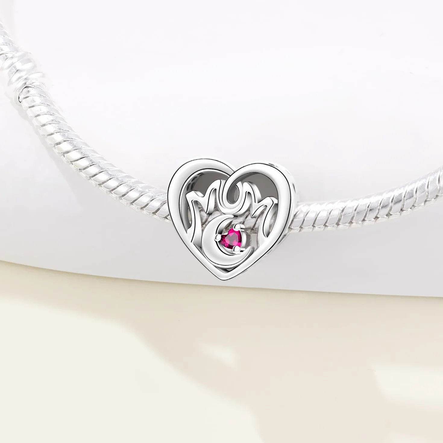 925 Sterling Silver Charm Women Beads Charm Silver Charm Heart Charm For European Bracelets Jewelry Gifts