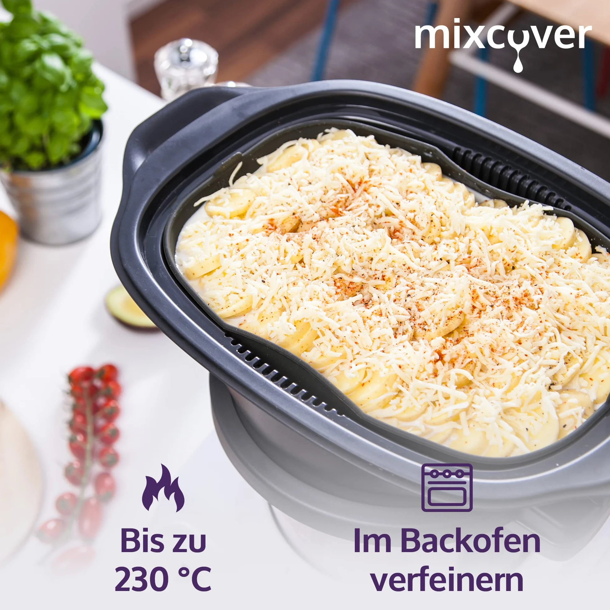 Mixcover silikonowa forma do gotowania na parze do Monsieur Cuisine Varoma