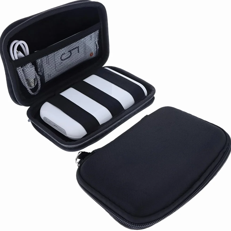 Torba kompatybilna z Xiaomi Mi Portable Photo Printer Wireless Mobile Instant Photo Printer Etui Ochronne czarny