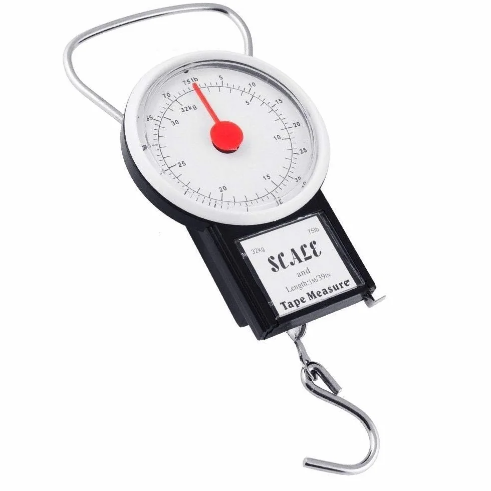 Nowa przenośna walizka podróżna bagaż bagaż waga hak waga waga ręczna kompaktowa 32 kg