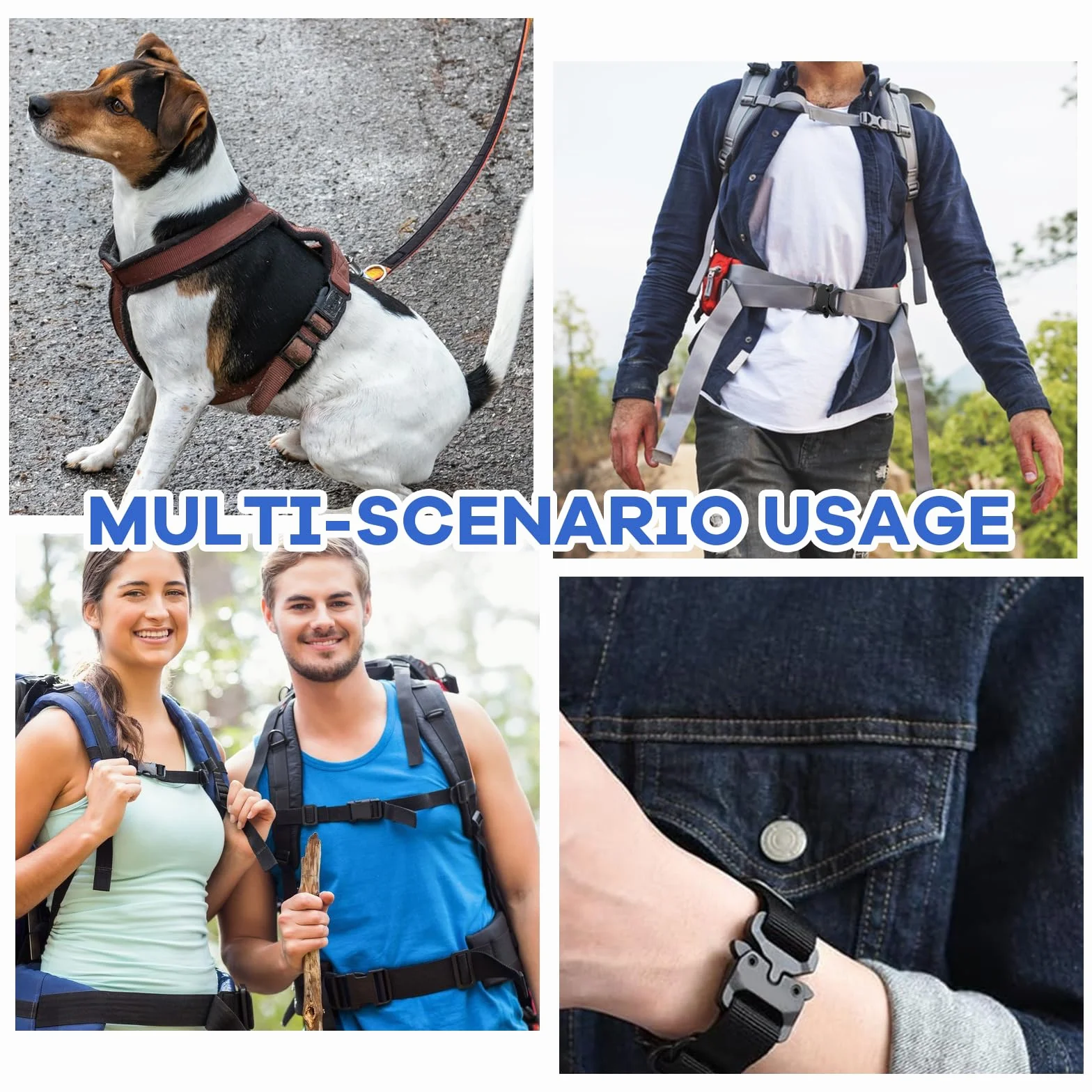 12 sztuk zapięć Paracord, stop cynku, klamry i zapięcia paracor, klipsy do samodzielnego wykonania bransoletek, akcesoriów do majsterkowania (czarne + srebrne)