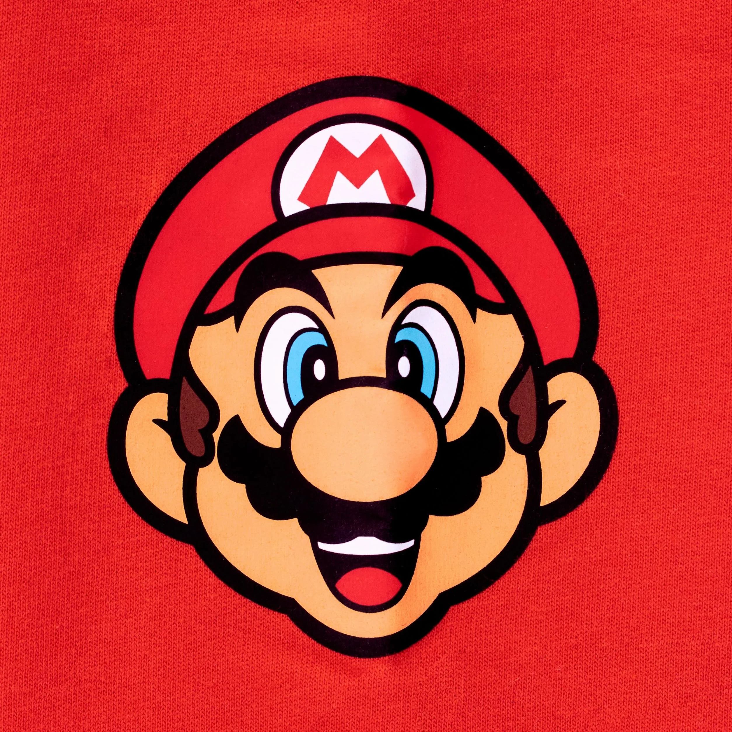SUPER MARIO BROS Chłopcy Zestaw Bluzy i Spodni dla gamerów Dresowych dla chłopców Zestaw bluzy i joggerów dla dzieci