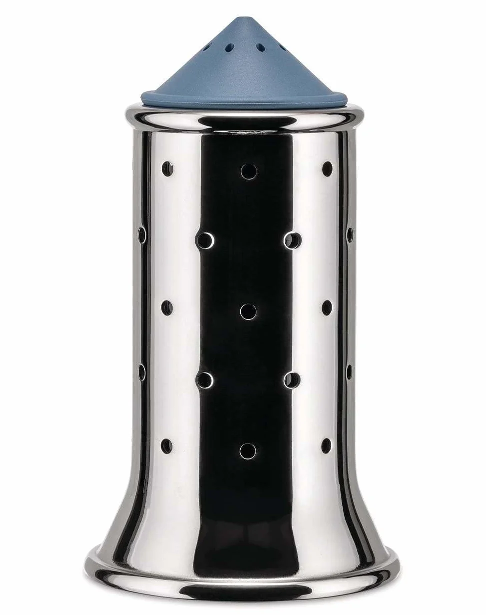 Alessi Kółko solne niebieskie MGSAL średnica 6,3 cm wysokość 11,3 cm