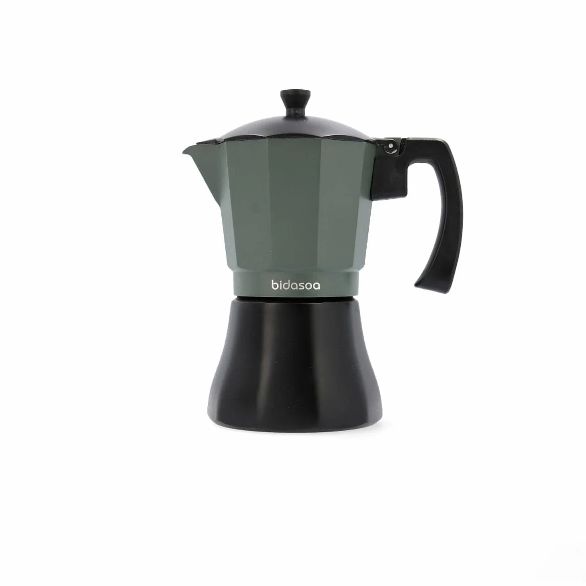Bidasoa 7605009 CAFETERA 9T VERA ALUM INDUC BD ekspres do kawy, aluminium, zielony