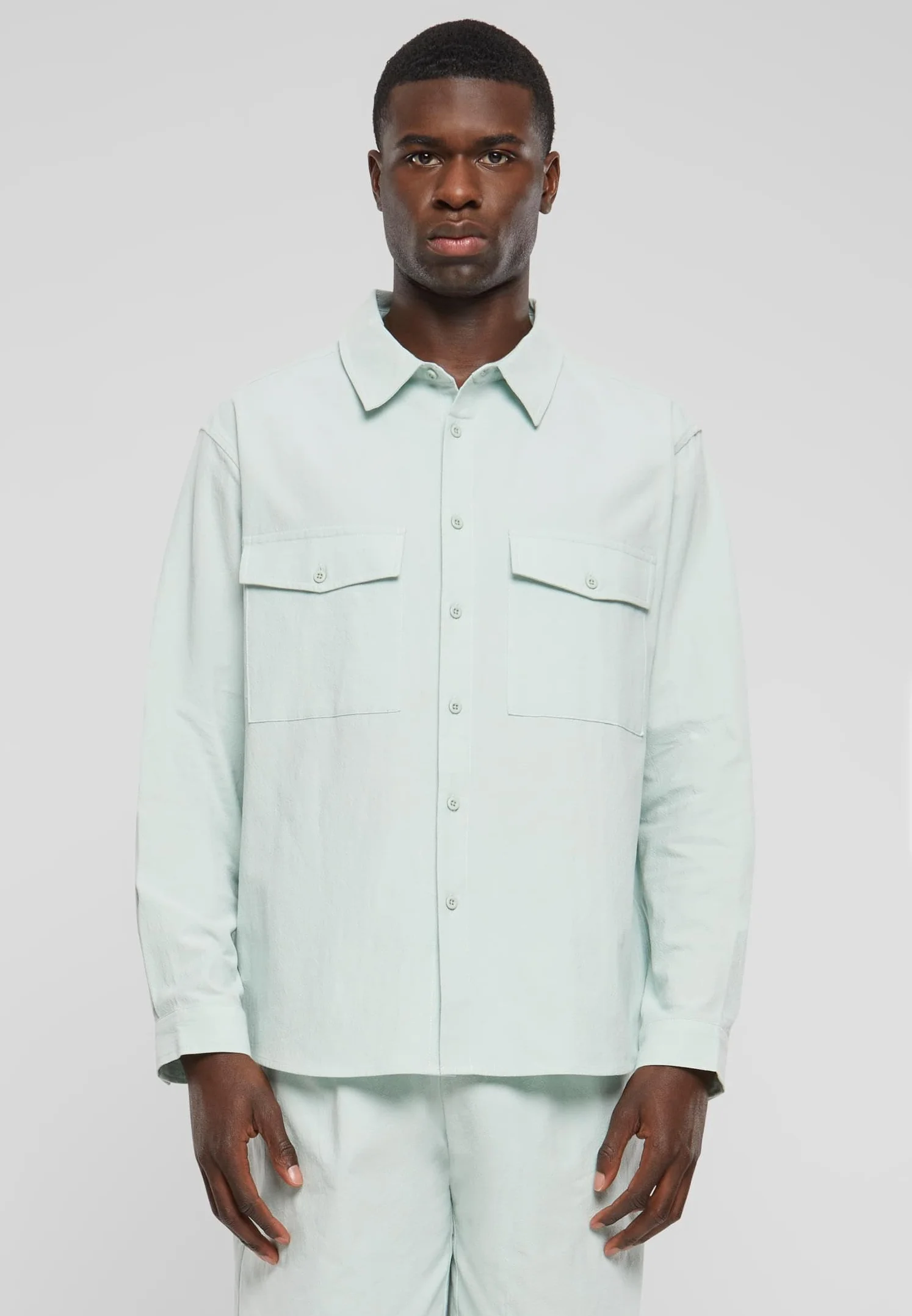 Urban Classics Koszula Mężczyźni Basic Crepe Shirt
