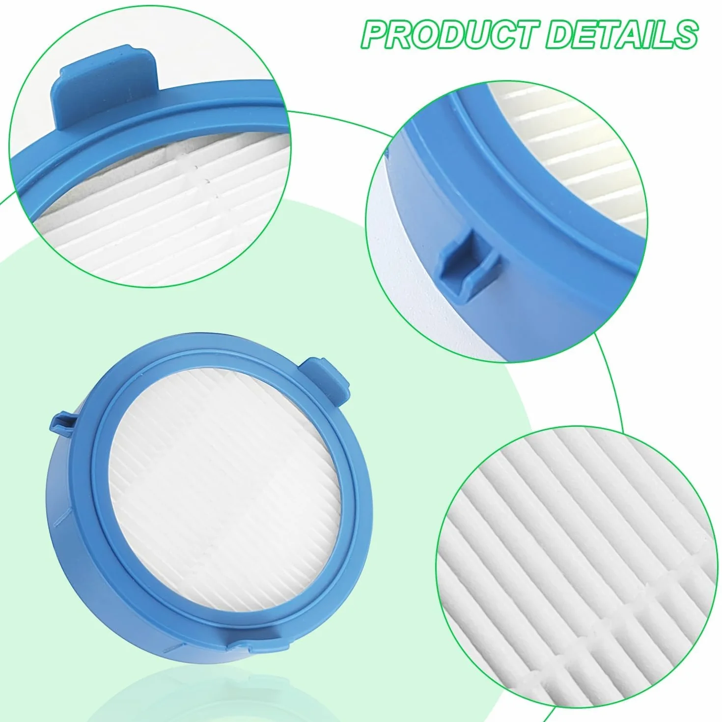 Zestaw filtrów do odkurzacza AEG 8000, 2 filtry przed silnikiem + 1 filtr higieniczny, można prać regularną wymianę filtra, do domu, biura, hotelu