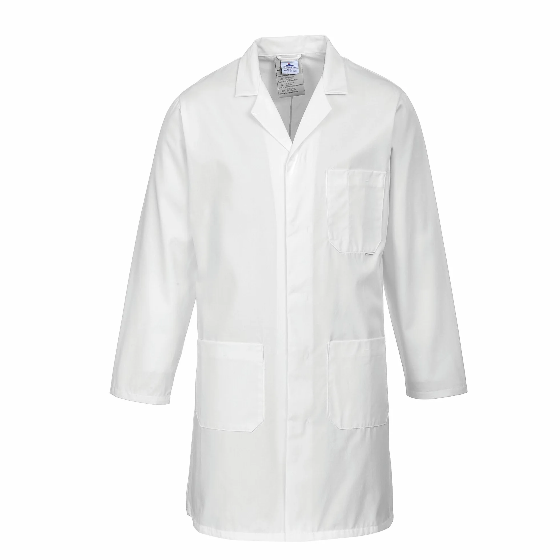 Portwest 2852 Meski Fartuch, Regularny, Rozmiar 4XL, Bialy