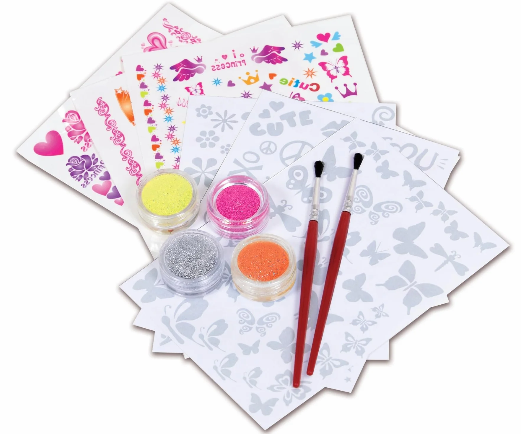 Fashion Glitter Tattoos